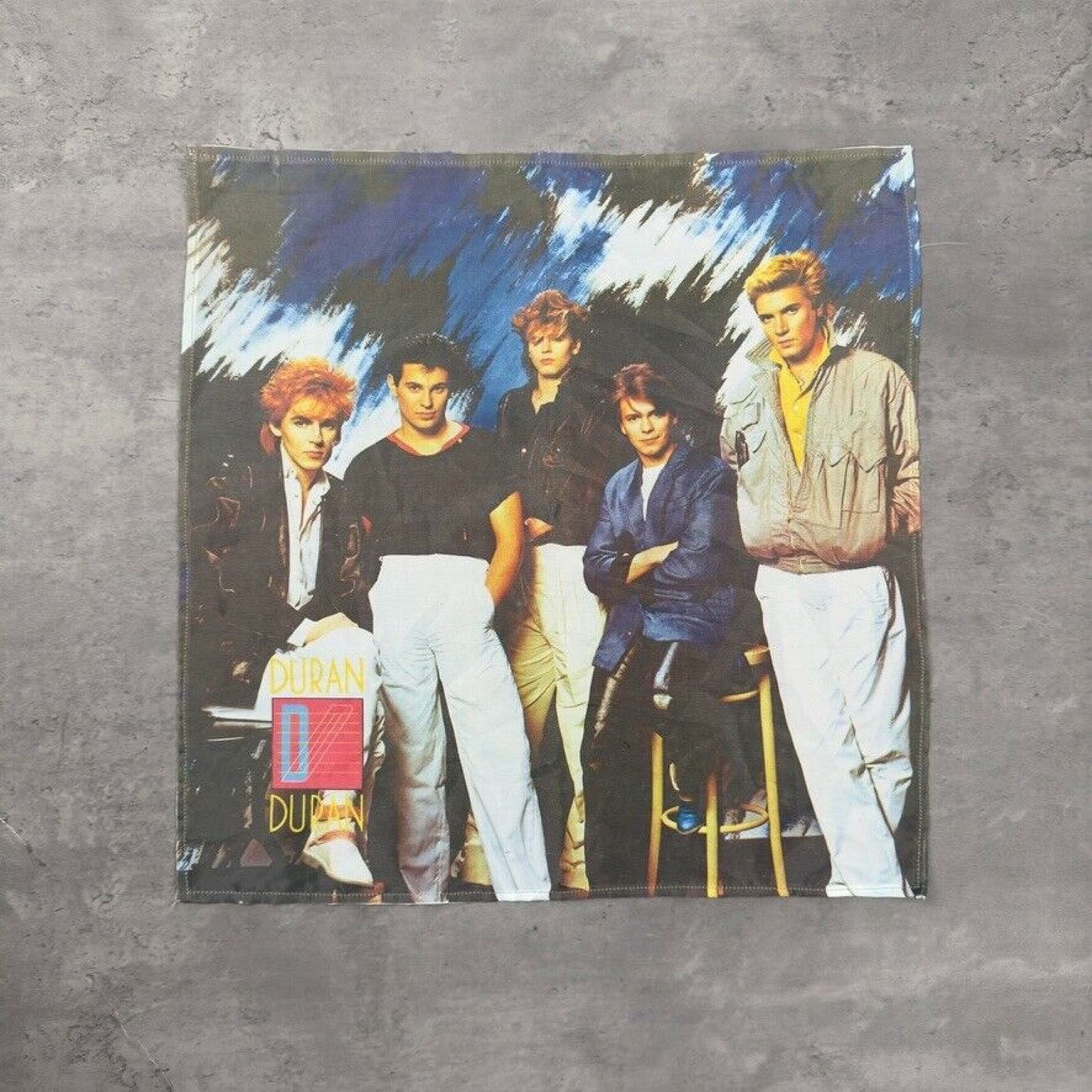 Band Tees × Vintage Vintage Duran Duran 1984 Tritec Music Tapestry Size ONE SIZE - 1 Thumbnail