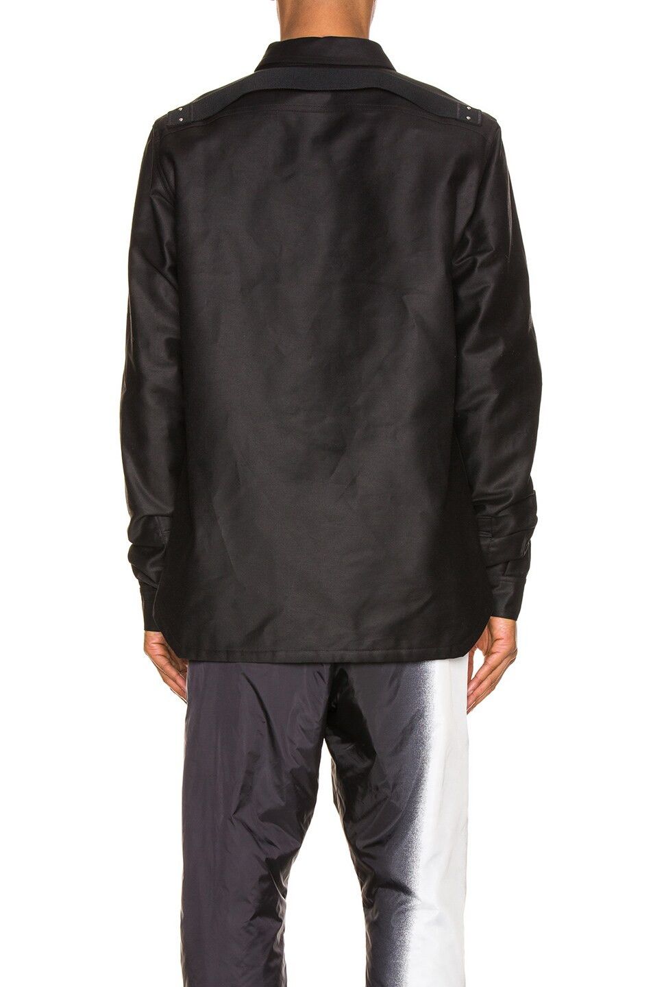 Rick Owens F/W 19 “LARRY” Cashmere & Silk Lined Shirt Jacket Rick Owens Size US L / EU 52-54 / 3 - 20 Thumbnail