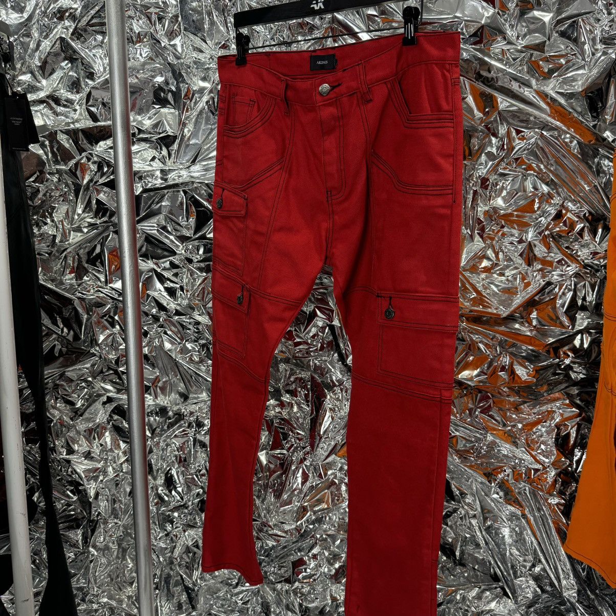 AKINGS Akings red cargo Size US 36 / EU 52 - 2 Thumbnail