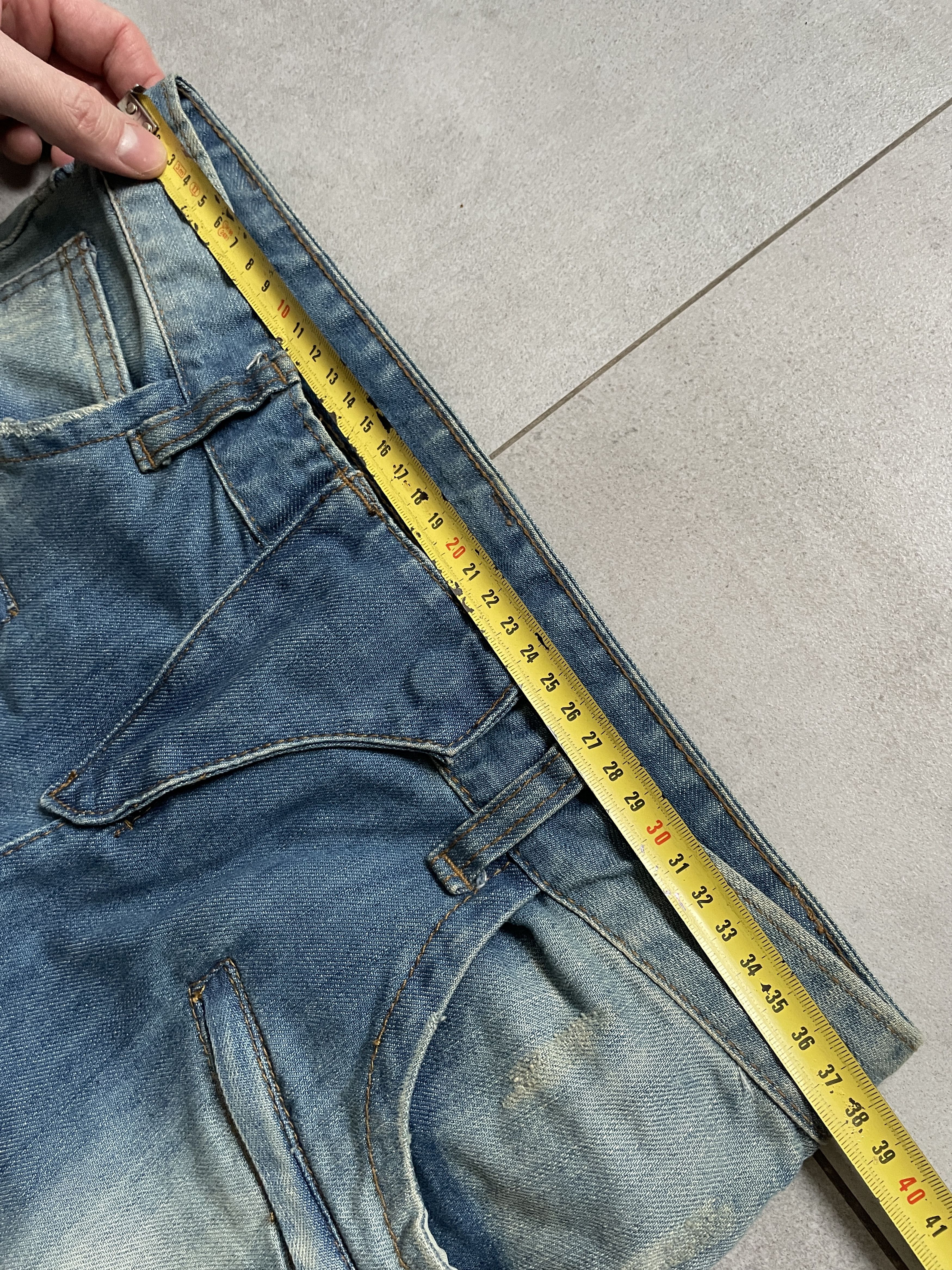 Balmain BALMAIN TYPE DIRT WASHED BIKER SLIM FIT SKINNY JEANS Size US 30 / EU 46 - 7 Thumbnail