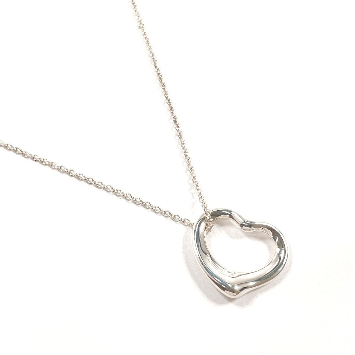Tiffany & Co. Tiffany & Co. Tiffany&Co. Open Heart Elsa Peretti Silver 925 Necklace Precious Metal Necklace DUTY FREE for USA Size ONE SIZE - 1 Thumbnail