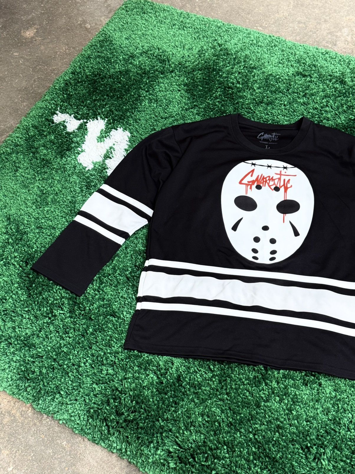 Gnarcotic RARE Gnarcotic Jason Mask Hockey Jersey Black Large L Size US L / EU 52-54 / 3 - 2 Thumbnail