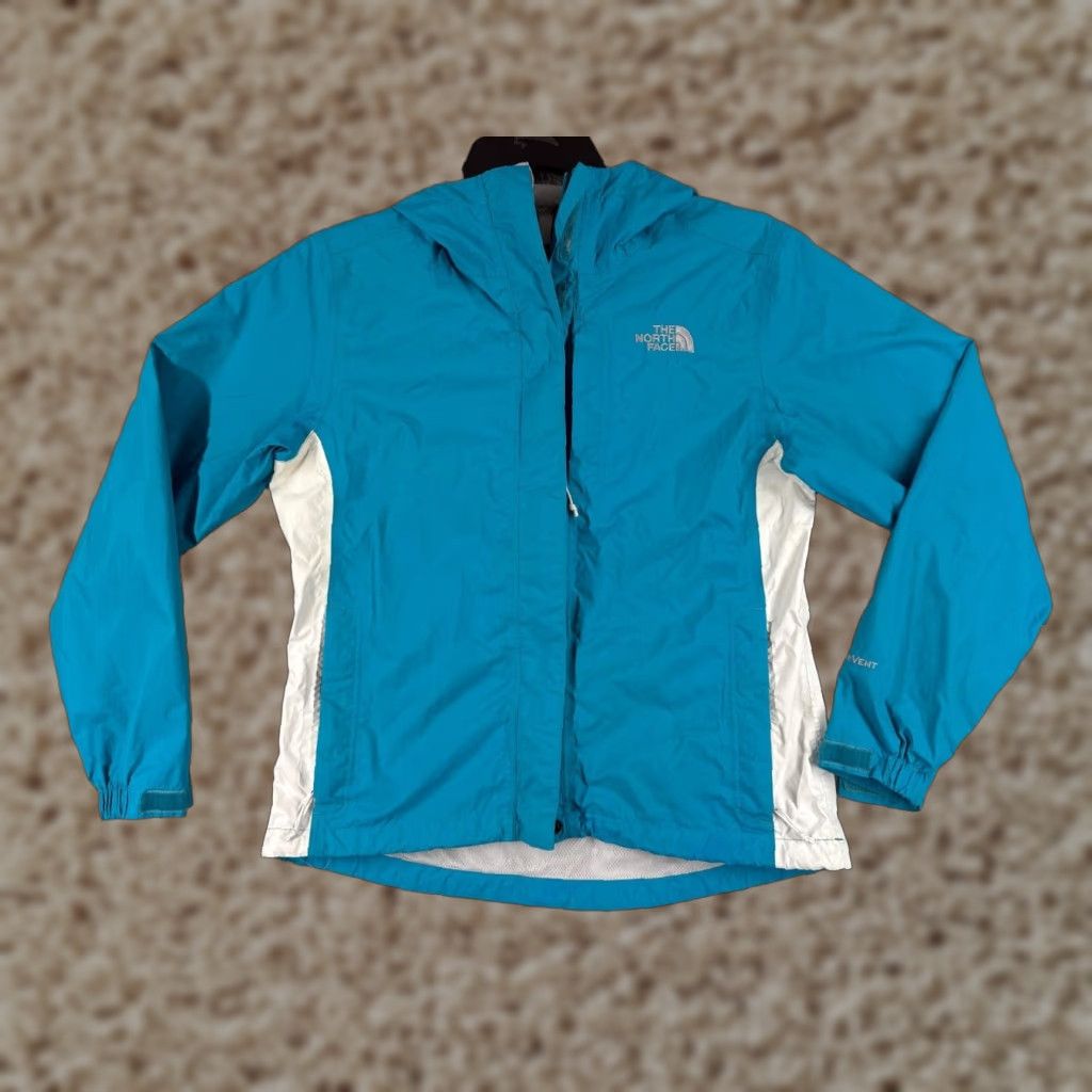The North Face The North Face Jacket Womens Small Blue HyVent Full Zip Softshell Windbreaker Size S / US 4 / IT 40 - 1 Thumbnail