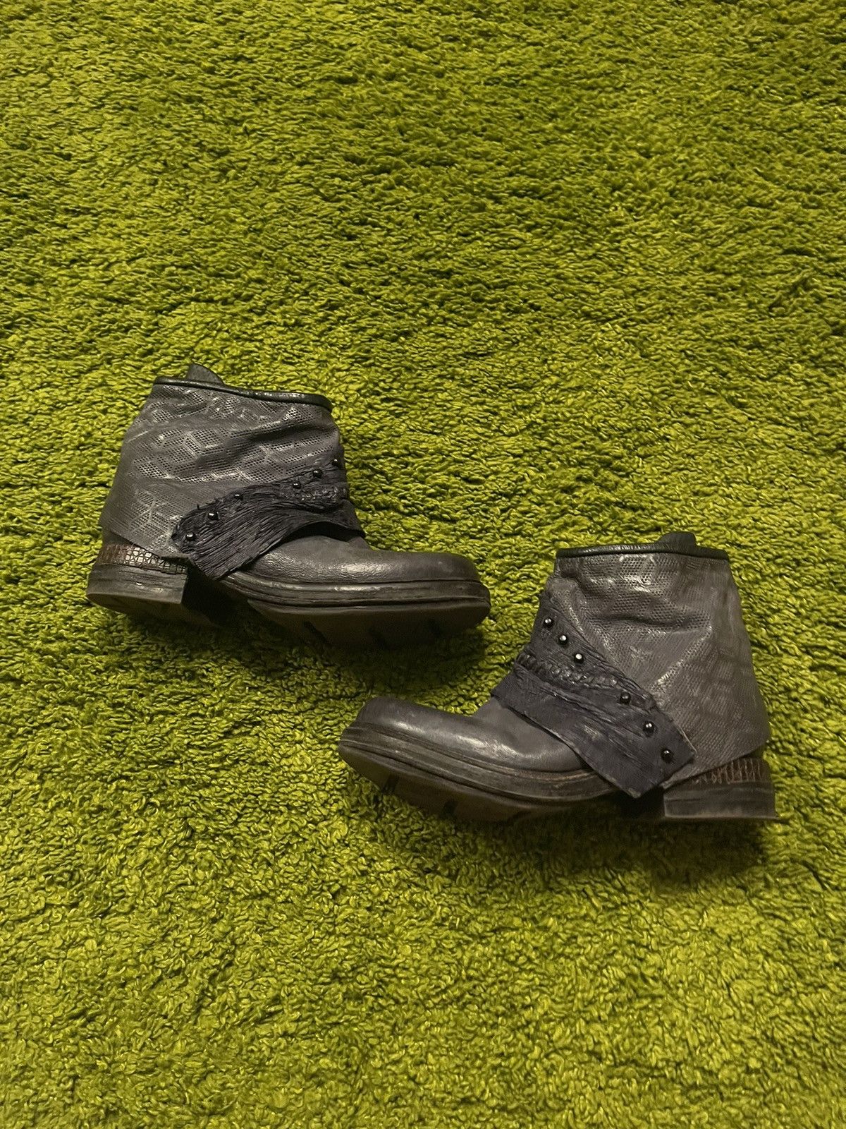 A.S.98 × Designer Airsteps A.S. 98 avant grade leather boots Size US 7 / IT 37 - 2 Thumbnail