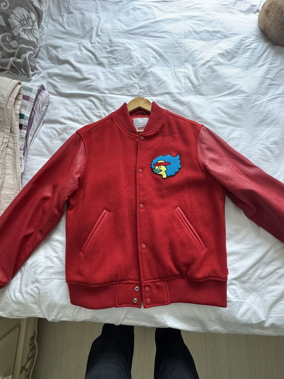 Supreme Supreme varisity leather jacket Size US M / EU 48-50 / 2 - 1 Thumbnail