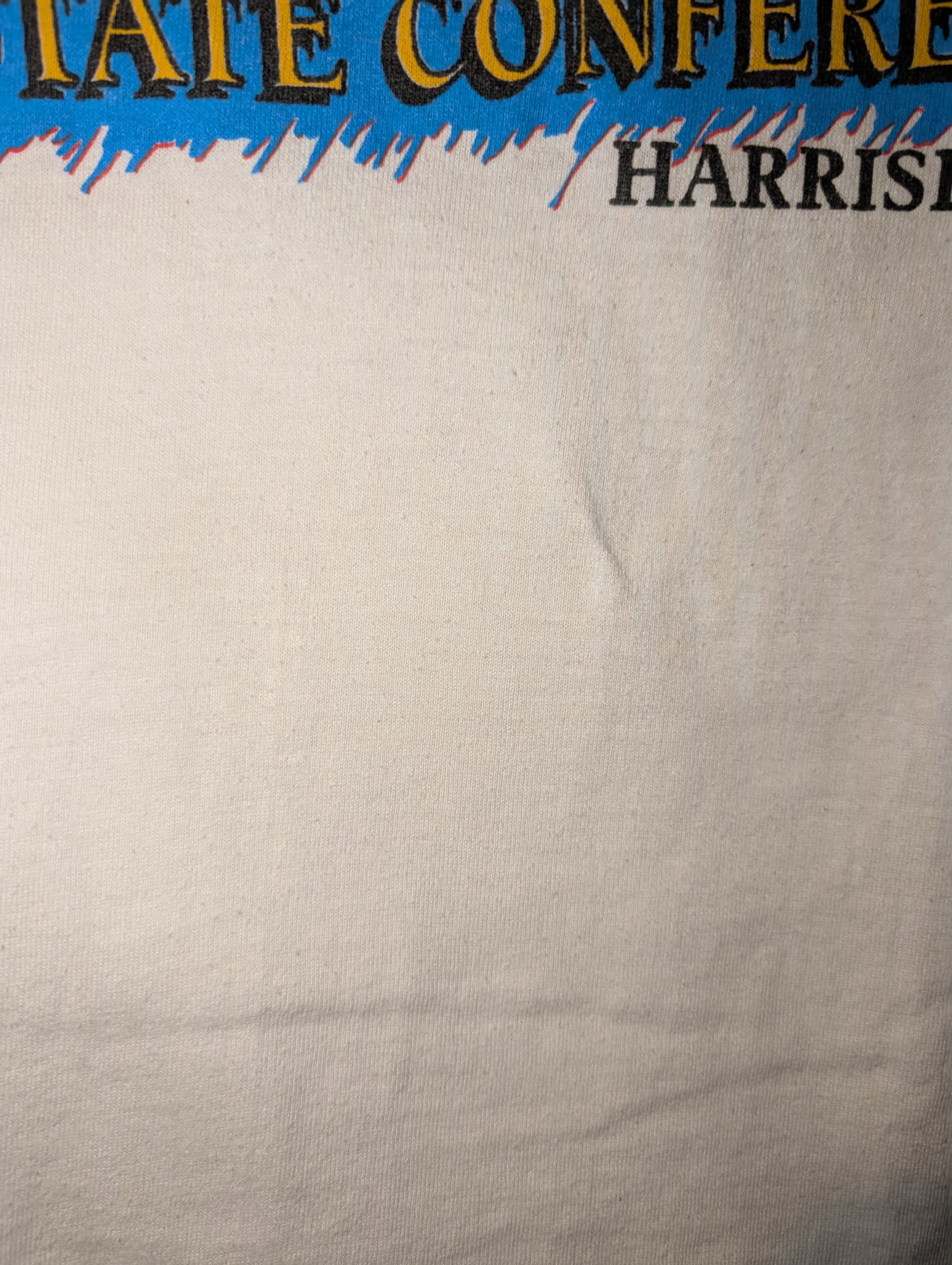Arts & Science Vintage 1994 FHA/Hero Make it Happen Harrisburg T-Shirt Size US XL / EU 56 / 4 - 4 Thumbnail