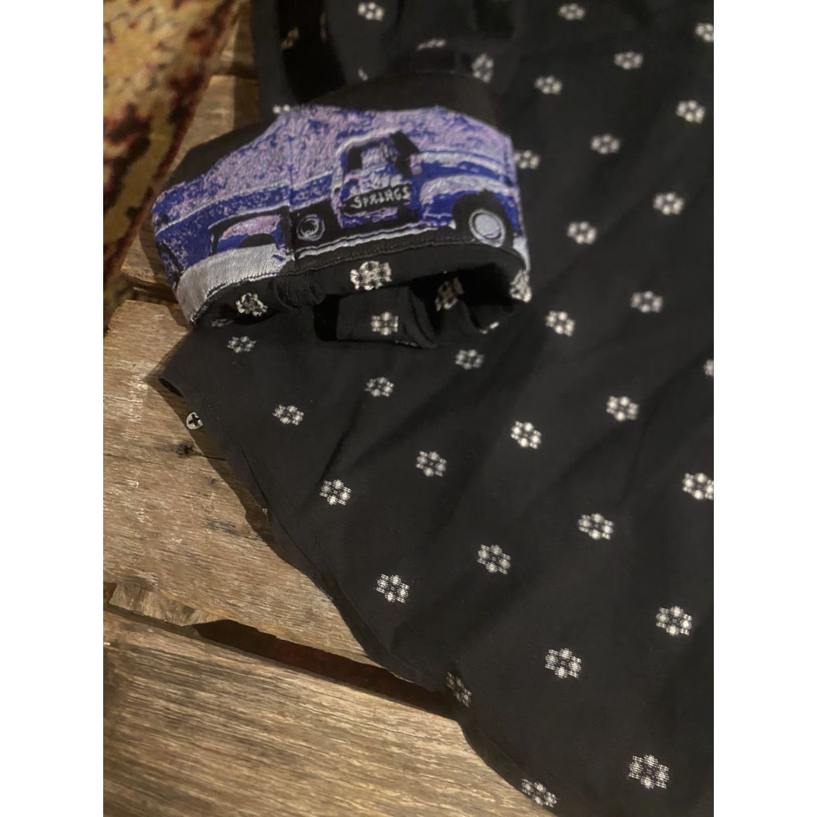Robert Graham Robert Graham Shirt Long Sleeve Mens Large Multicolor Geometric Truck Button-Up Size US L / EU 52-54 / 3 - 5 Thumbnail