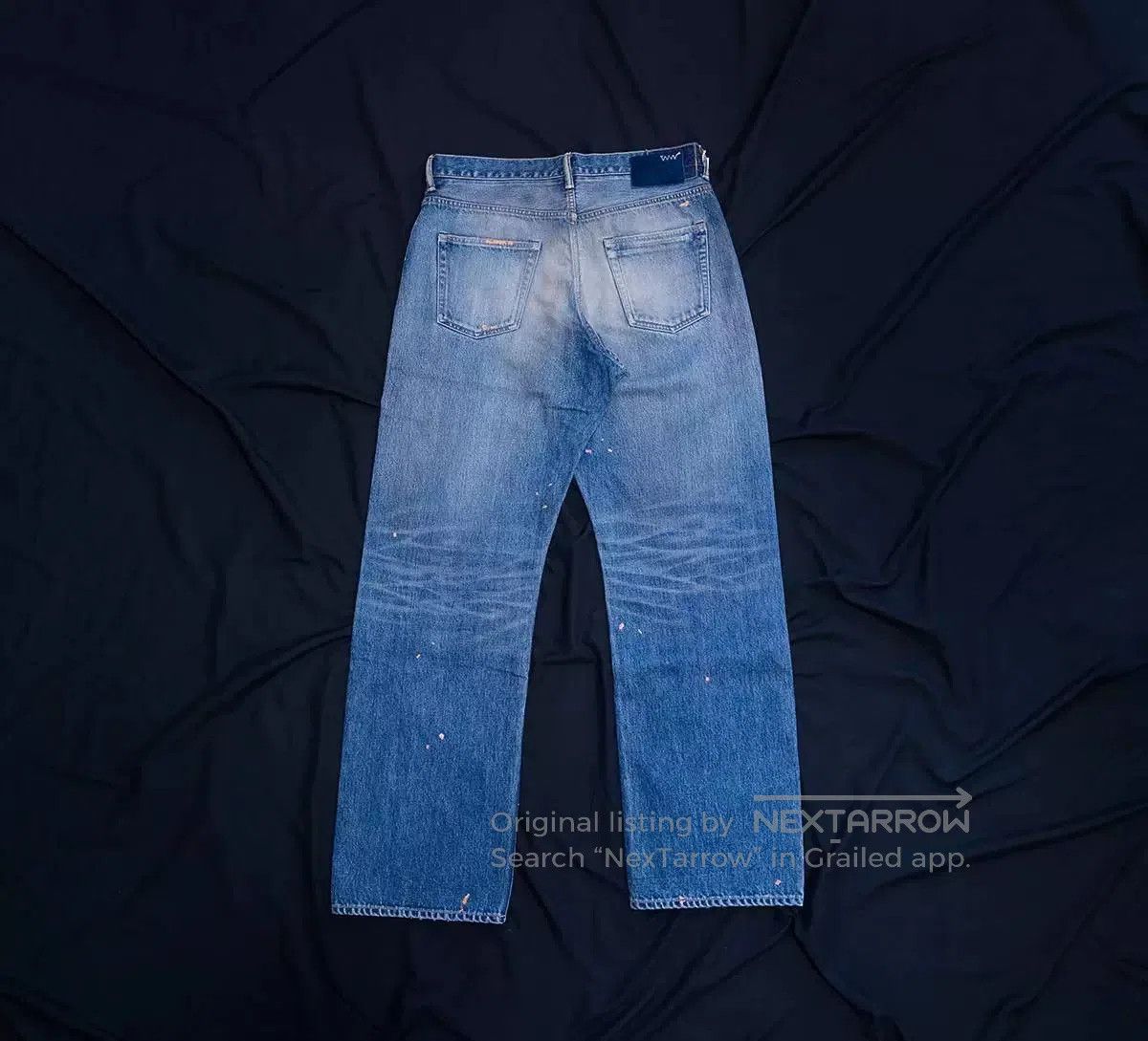Visvim visvim wmv damaged wide leg jeans. Size 31" - 2 Thumbnail