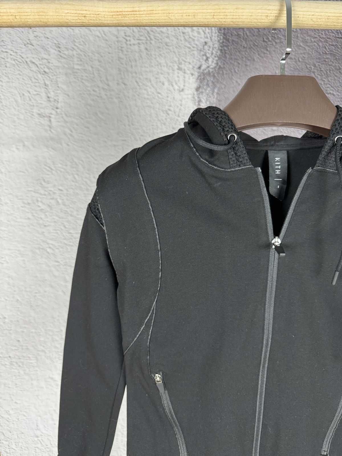 Kith Kith black trim rayon nylon hoodie Size S / US 4 / IT 40 - 3 Thumbnail