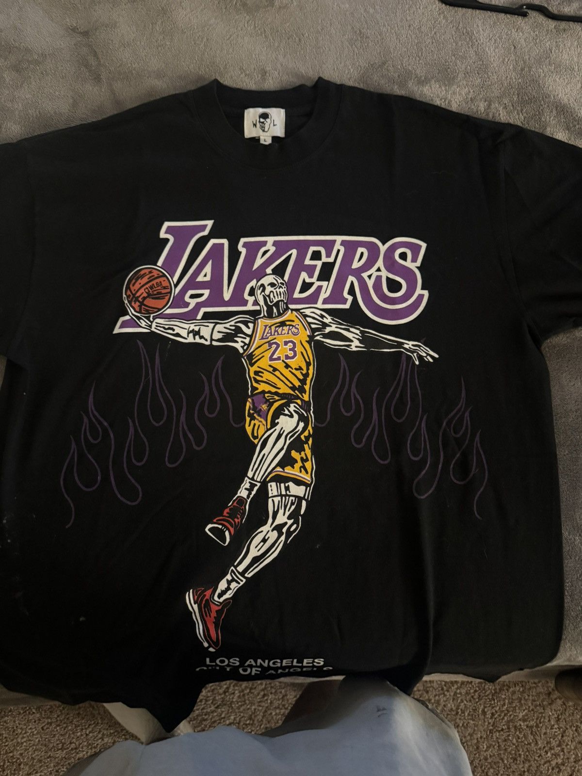 Warren Lotas Warren Lotas Lakers tee Size US L / EU 52-54 / 3 - 1 Thumbnail