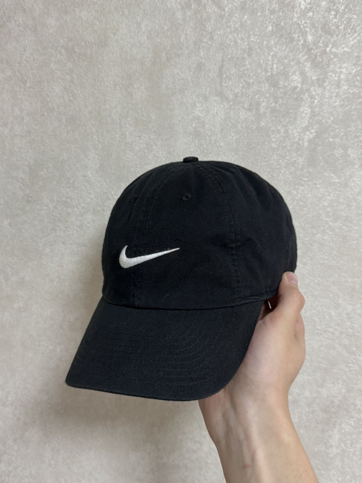 Nike × Vintage Vintage Nike swoosh cotton Y2K cap hat SnapBack Size ONE SIZE - 4 Thumbnail
