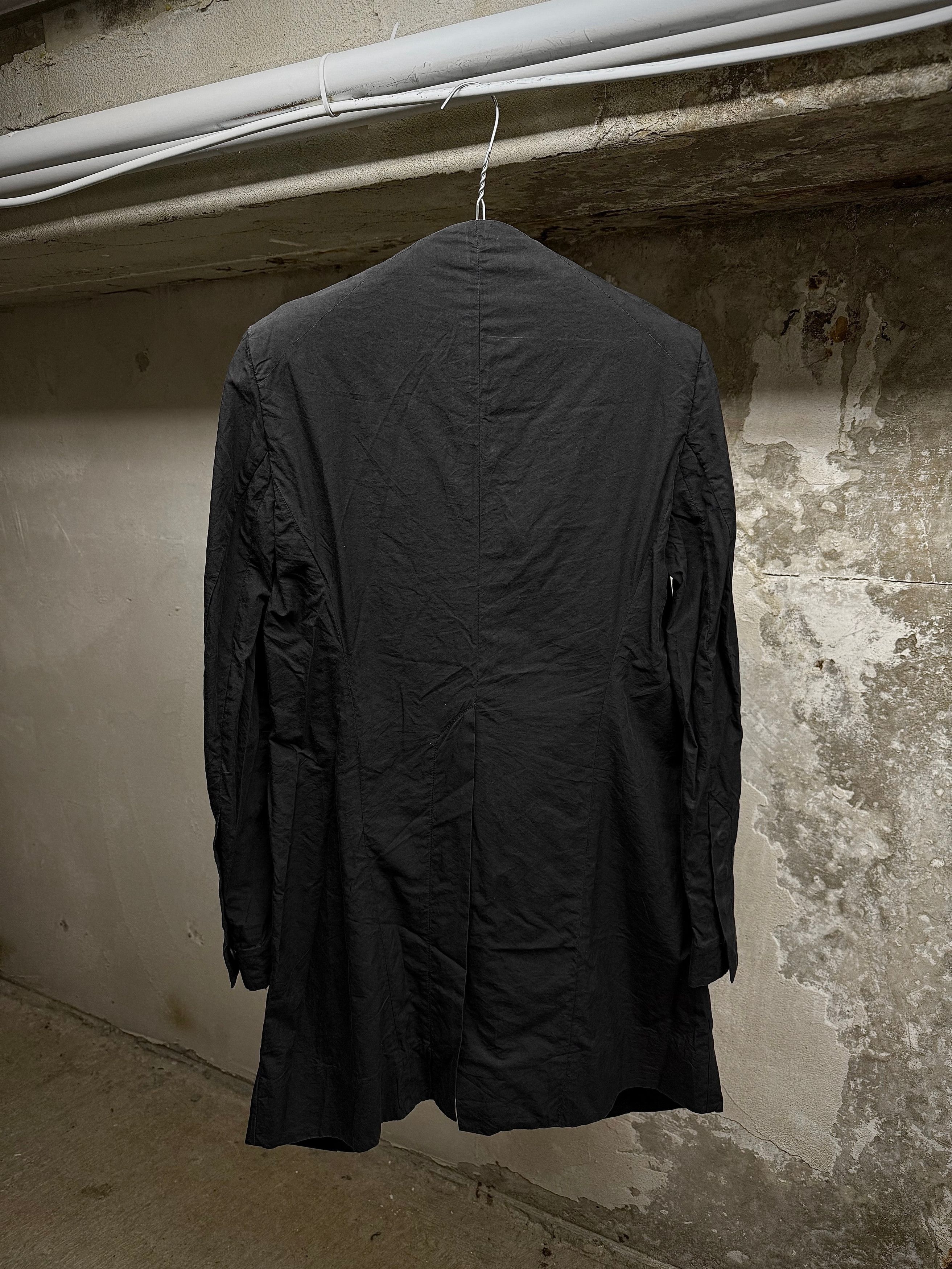 Julius Julius Washed Black Anatomical Longline Overshirt Size US S / EU 44-46 / 1 - 8 Thumbnail