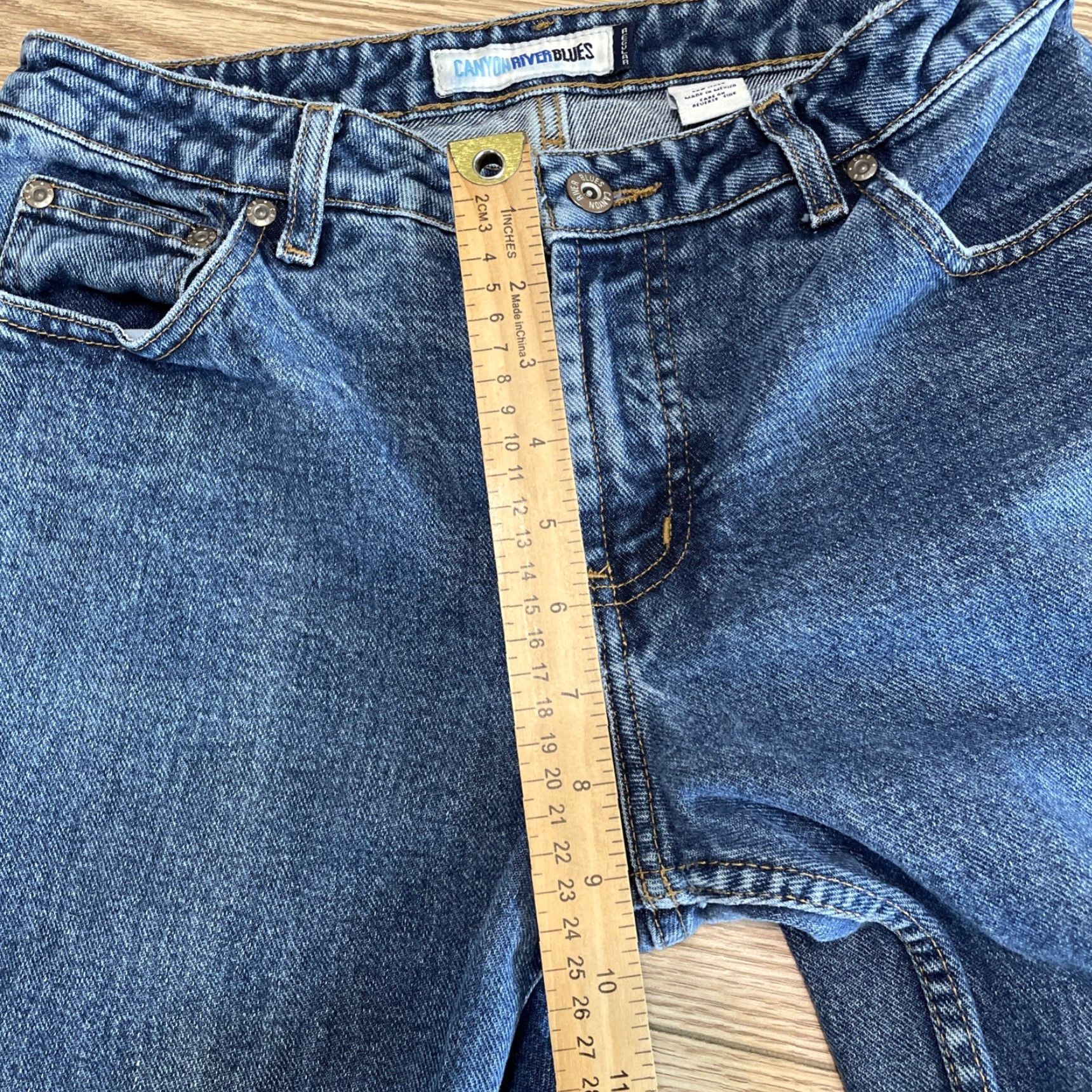 Vintage VINTAGE Canyon River Blues Women's Jeans Flared Denim Size 5 Mid Rise Blue Size 27" / US 4 / IT 40 - 5 Thumbnail
