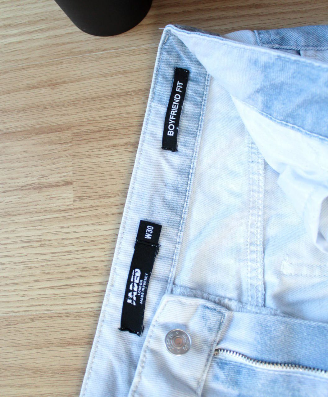 Jaded London 🔥 Jaded London Cloud Wash High-Waisted Jeans Denim Y2K Pants Size 30" / US 8 / IT 44 - 7 Thumbnail
