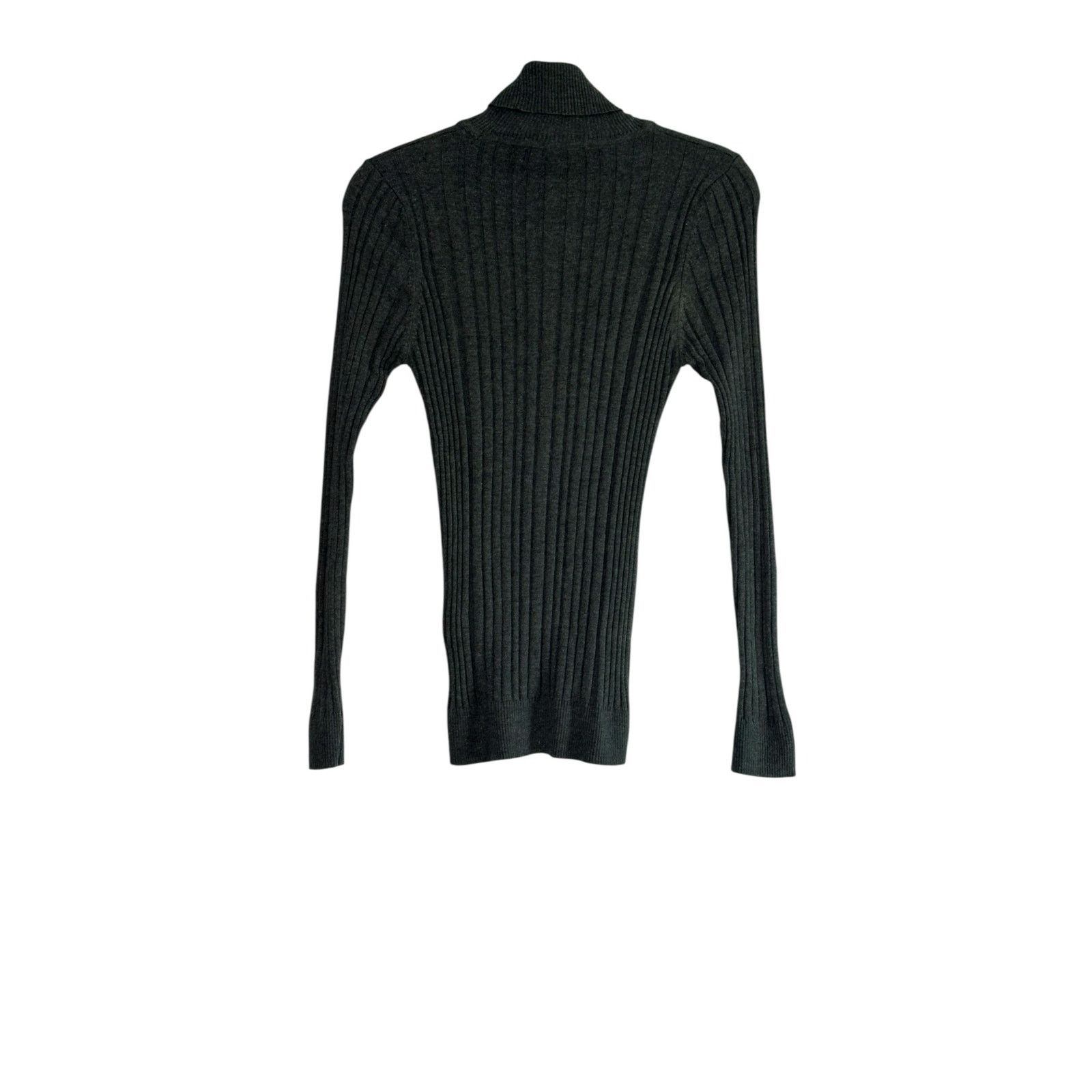 RNT23 RNT23 gray long sleeves ribbed fitted sweater size Small Size US S / EU 44-46 / 1 - 7 Thumbnail