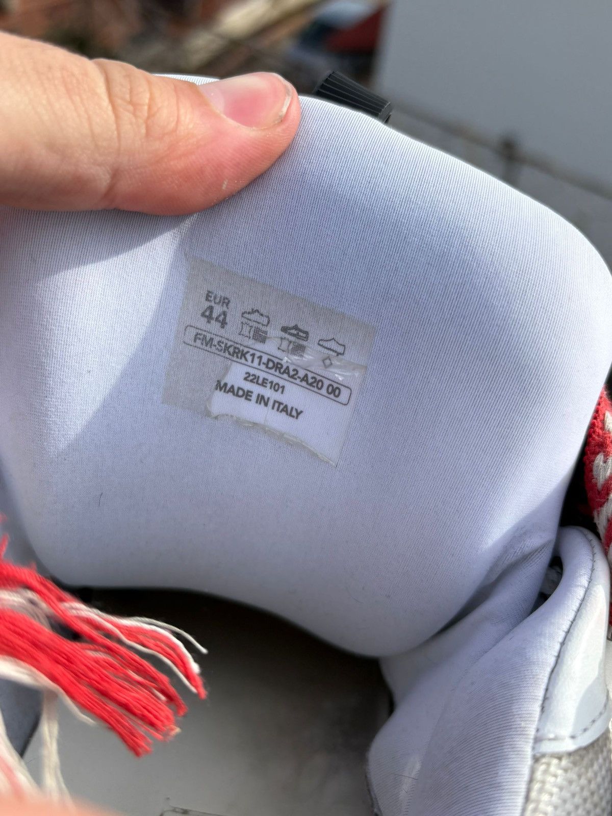 Lanvin Lanvin Curb White Ivory Sneakers Size US 11 / EU 44 - 12 Thumbnail