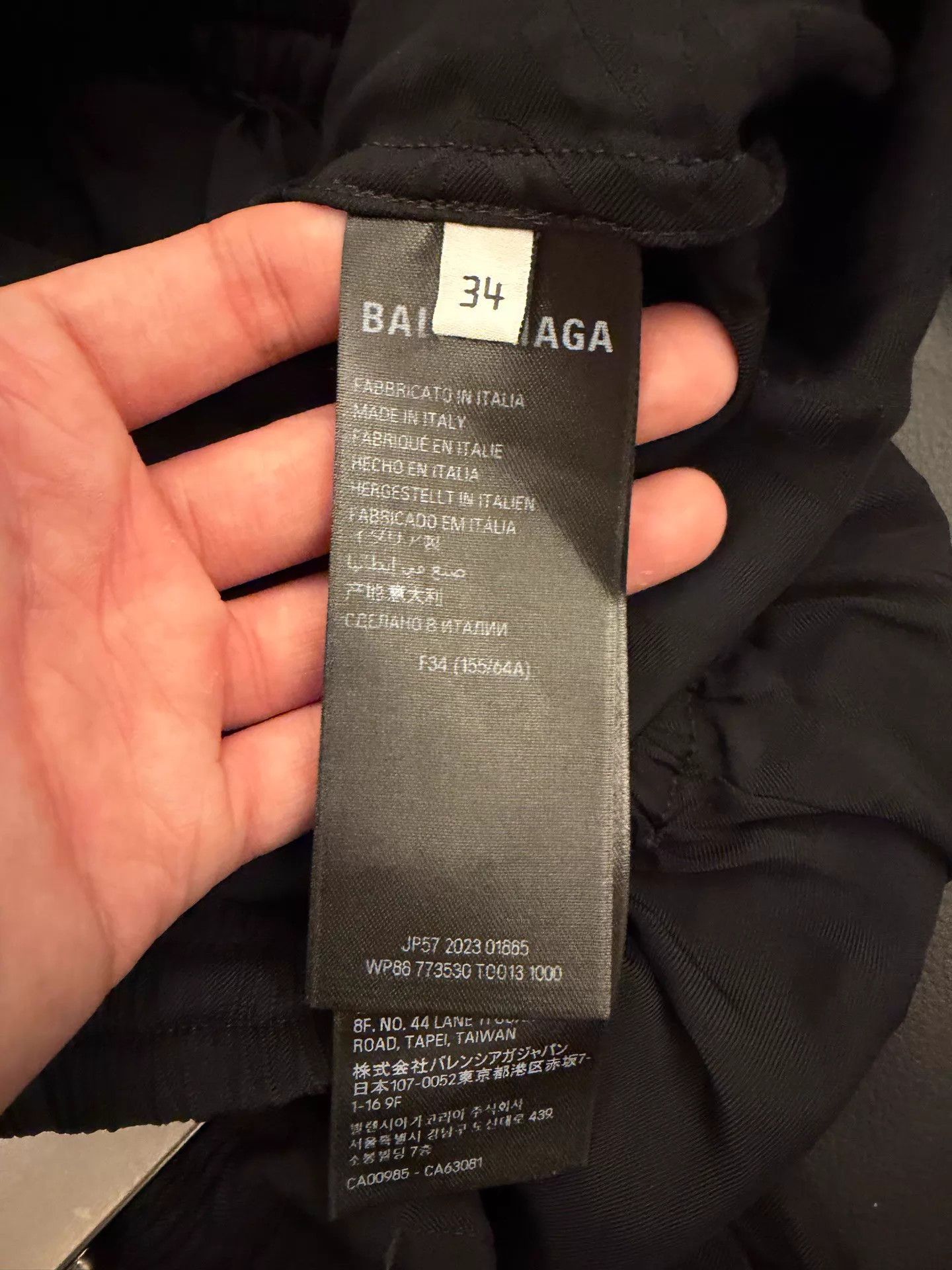 Balenciaga Balenciaga Mid-Waist Logo All-Over Jacquard Pants 34 New Size 24" / US 00 / IT 34 - 5 Thumbnail
