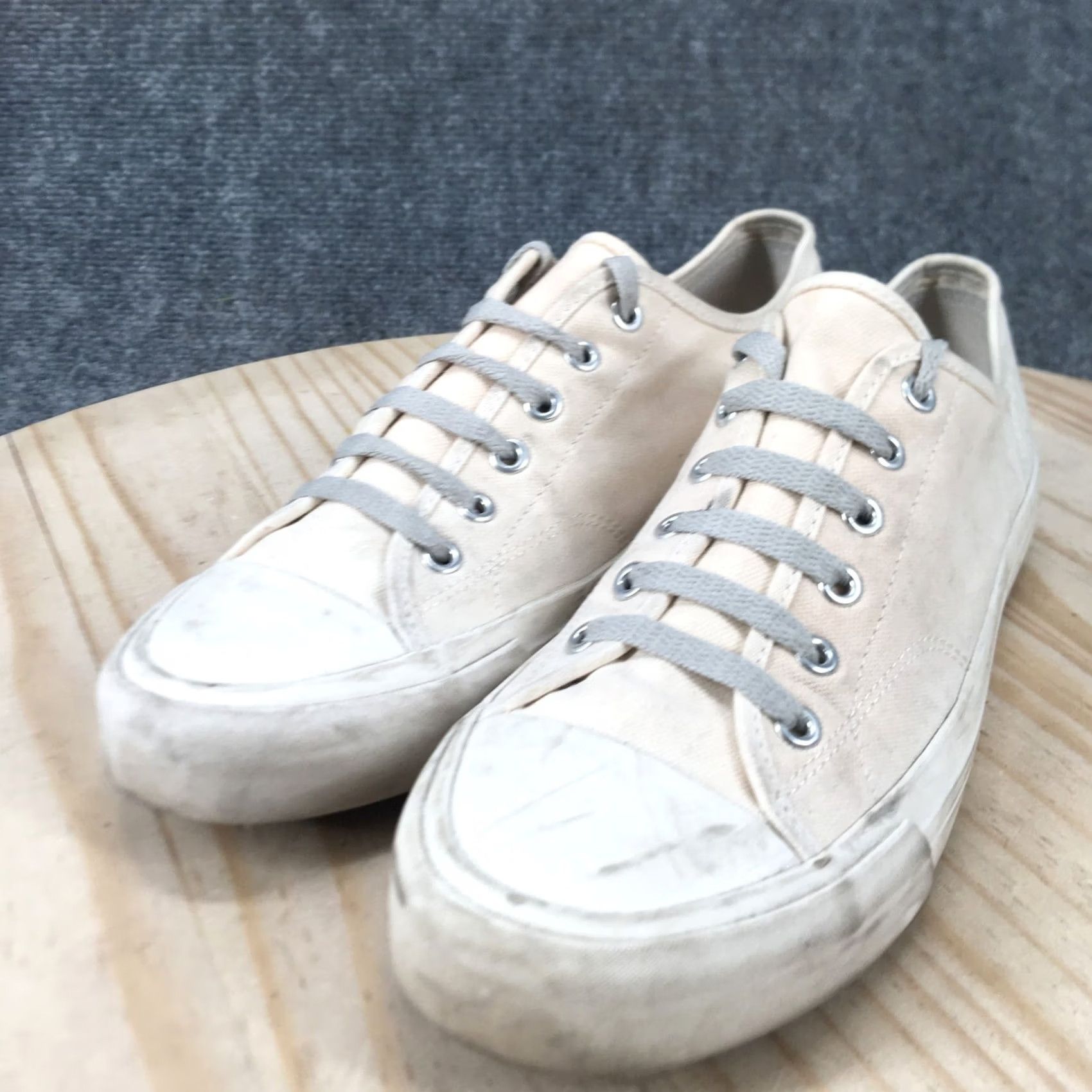 H&M H&M Shoes Womens 9 Mens 7.5 Casual Sneakes White Canvas Lace Up Low Top Comfort Size M / US 6-8 / IT 42-44 - 6 Thumbnail