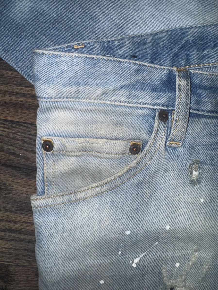 Dsquared2 DSquared2 Slim Fit Denim Jeans Size US 30 / EU 46 - 5 Thumbnail