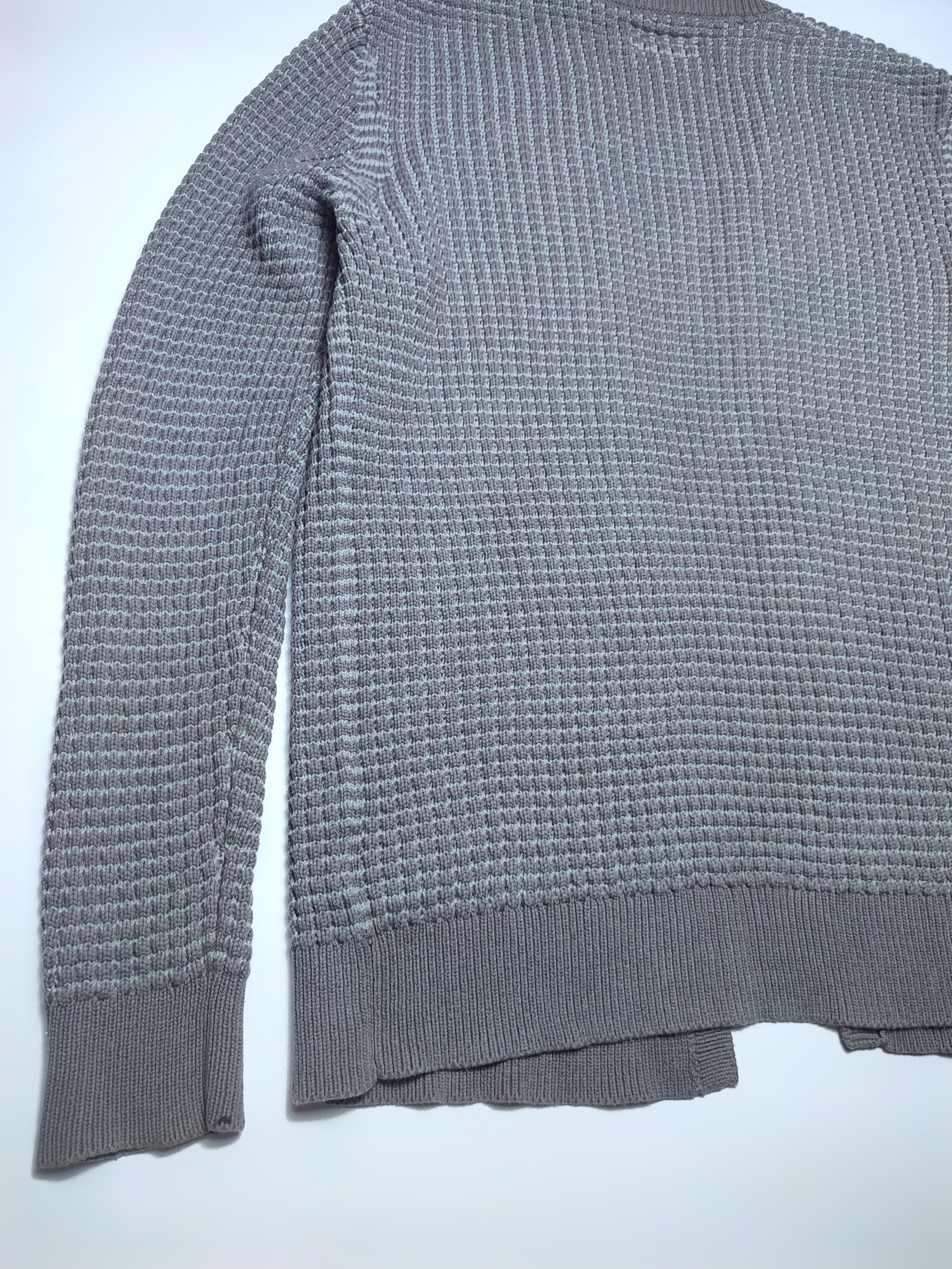 Allsaints Allsaints Eydon Open Waffle Heavy Cardigan Size US L / EU 52-54 / 3 - 8 Thumbnail