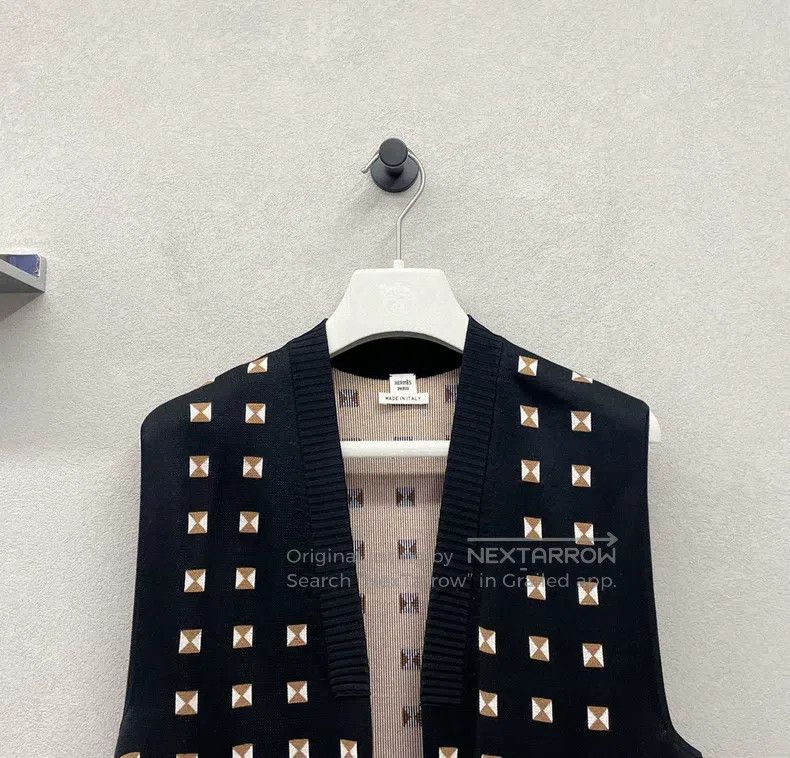 Hermes Hermes Black mid-length vest Size XXS / US 00 / IT 34 - 4 Thumbnail