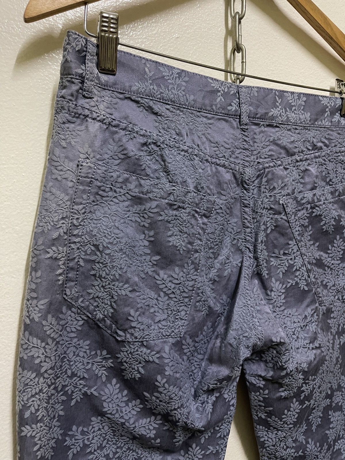 Ann Demeulemeester Ann Demeulemeester Embroidery Floral Pattern Pants Size US 30 / EU 46 - 9 Thumbnail