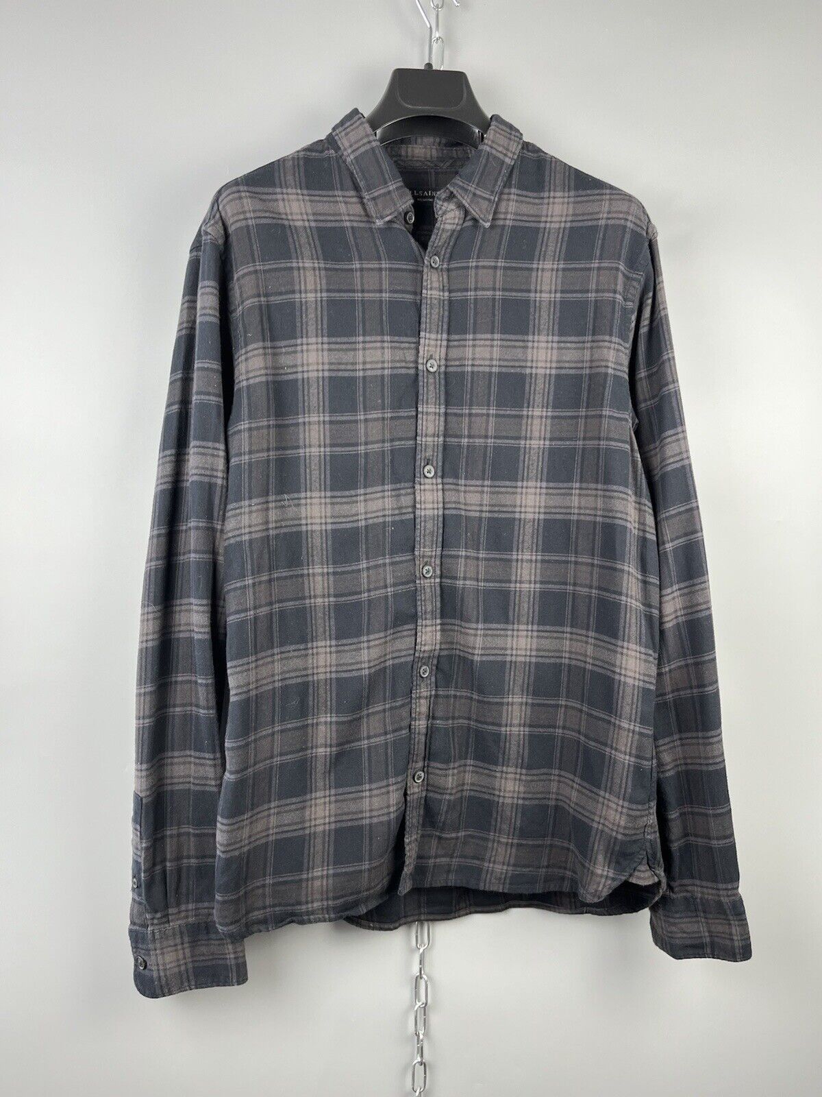 Allsaints Allsaints Amos LS Long Sleeve Button Shirt Size US M / EU 48-50 / 2 - 2 Thumbnail