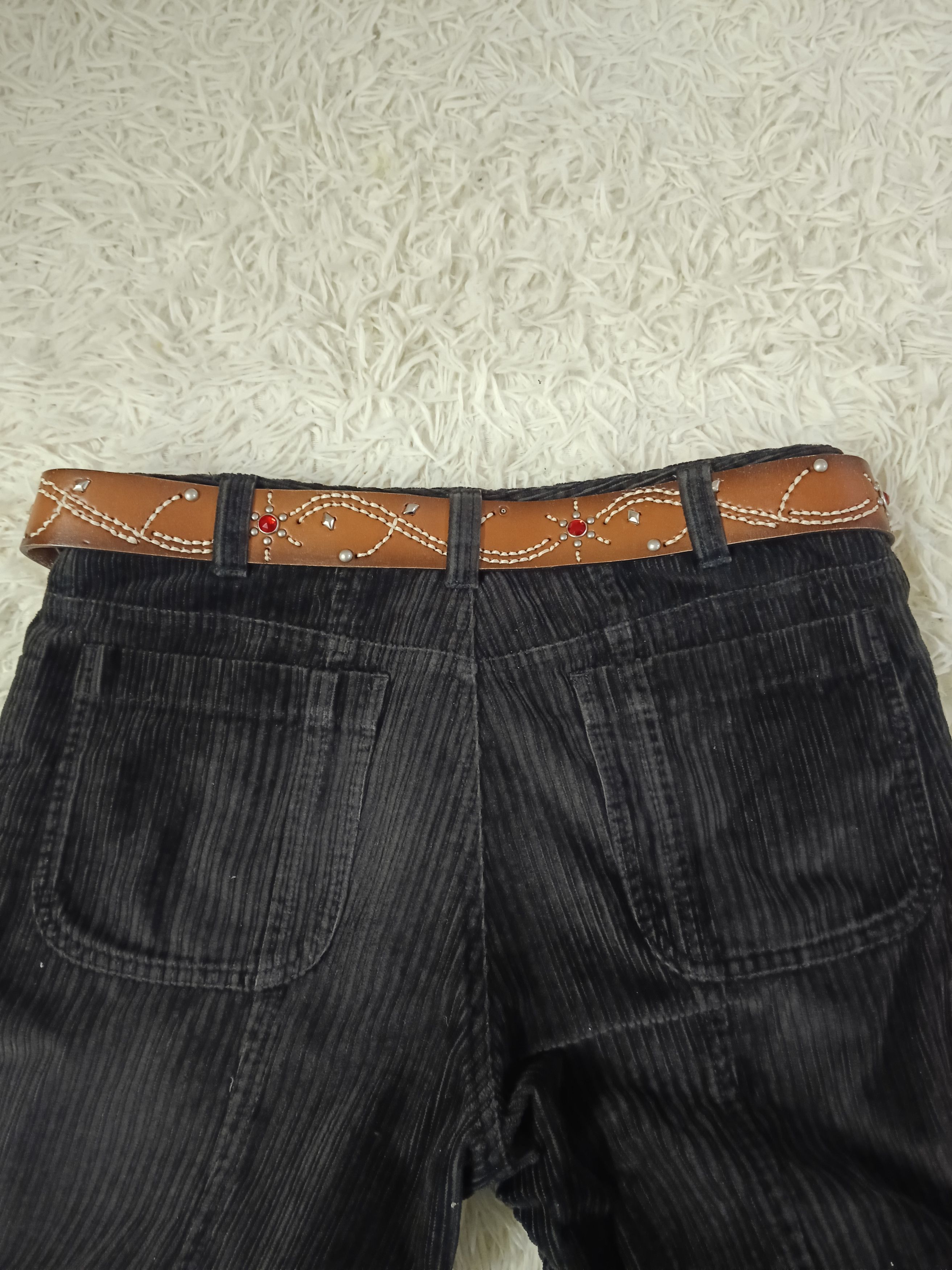 Hawk HAWK COMPANY STUDD LEATHER BELT Size ONE SIZE - 2 Thumbnail