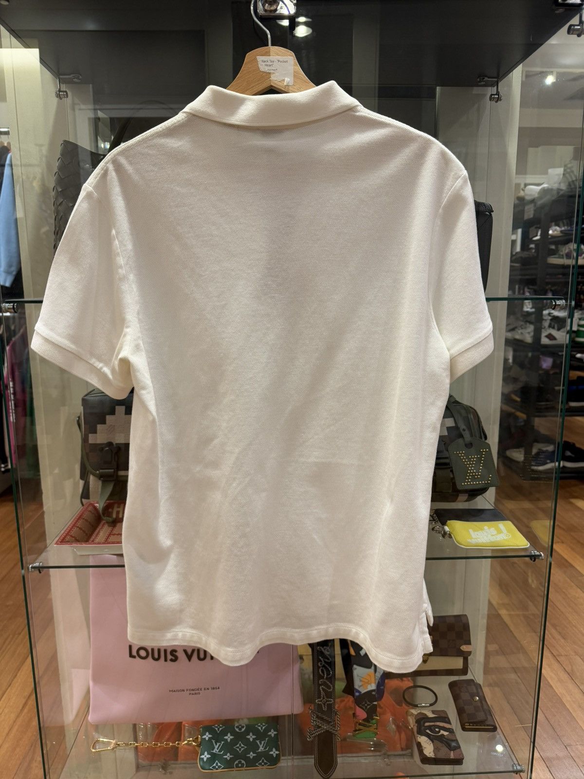Burberry Burberry White Polo Shirt Size US L / EU 52-54 / 3 - 2 Thumbnail
