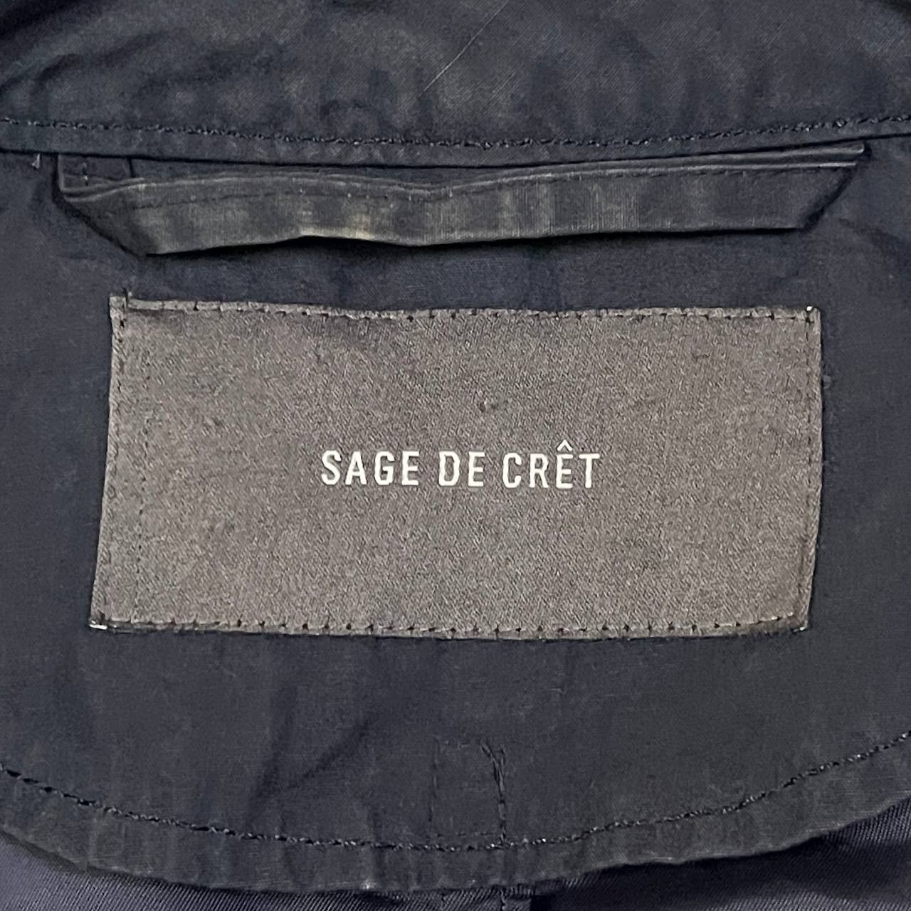 Sage De Cret Vintage Sage De Cret Trench Coat Sunfaded Size US M / EU 48-50 / 2 - 7 Thumbnail