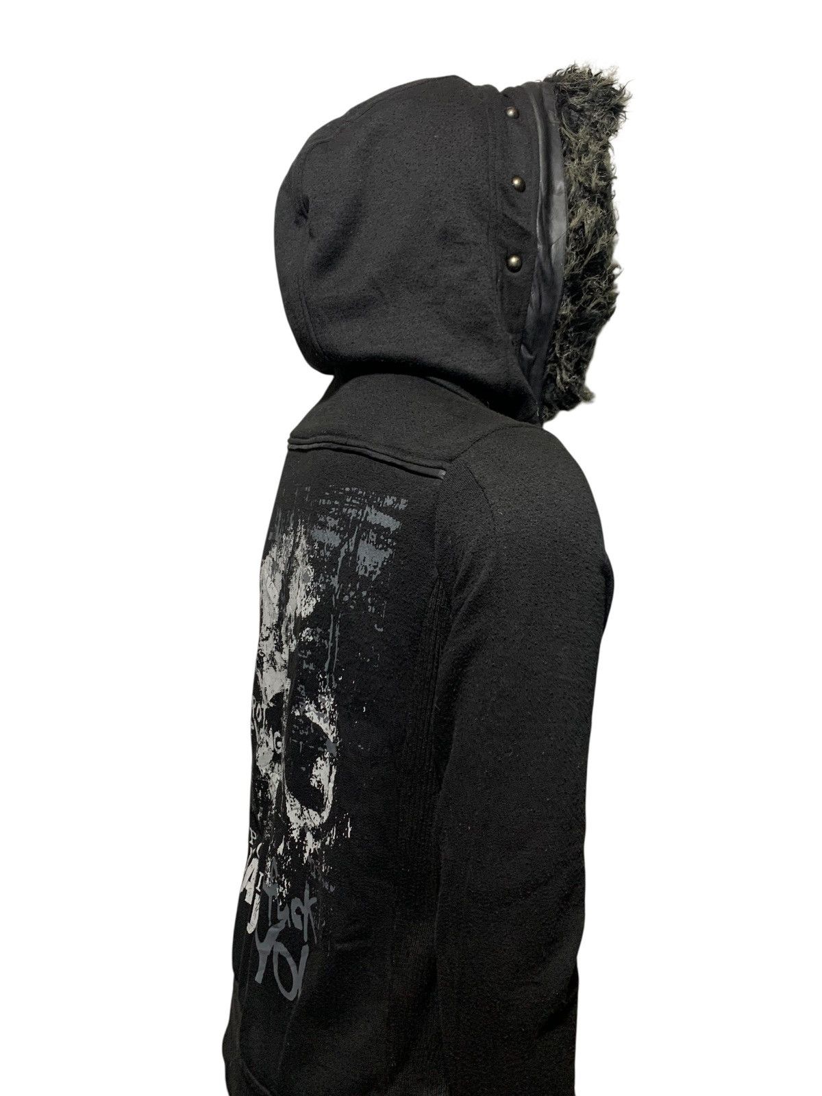 Sex Pot ReVeNGe SEXPOT REVENGE FUCKYOU RIOT BAD FILTH MASK SKULL FUR HOODIE Size US M / EU 48-50 / 2 - 9 Thumbnail