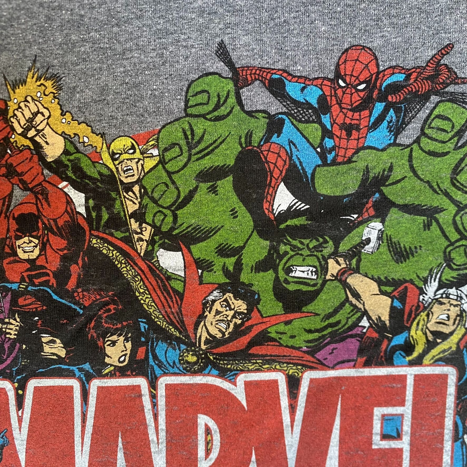 Marvel Comics Marvel Comics Characters Shirt Hulk Thor Iron Man Logo Tee Size US M / EU 48-50 / 2 - 4 Thumbnail