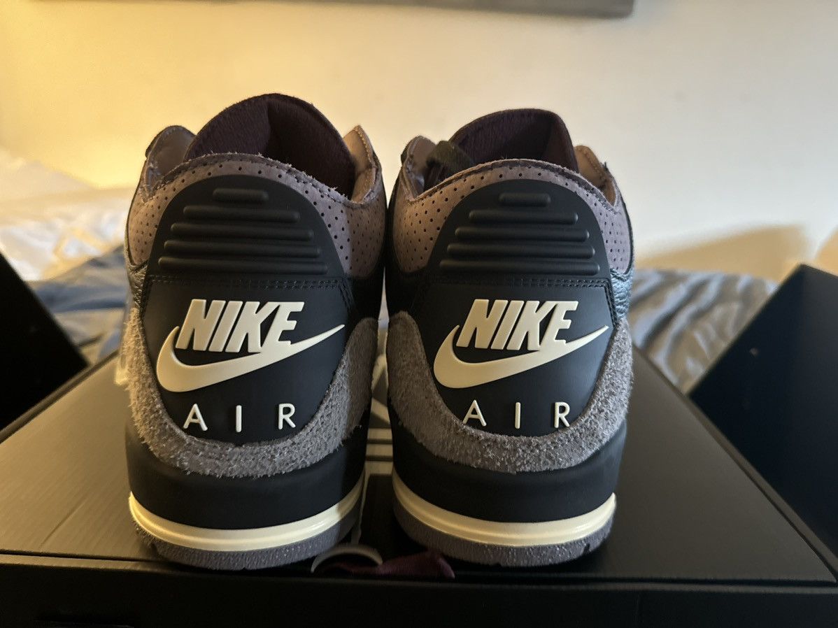 A Ma Maniere × Jordan Brand A Ma Maniere Jordan 3 Retro OG Sz 12 (W13.5) Size US 12 / EU 45 - 8 Thumbnail