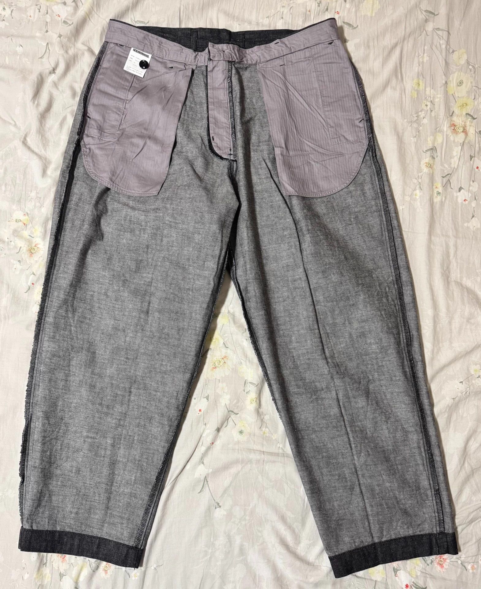 Neighborhood Neighborhood 21ss Black Washed Loose Nevada Jeans XL Size US 36 / EU 52 - 3 Thumbnail
