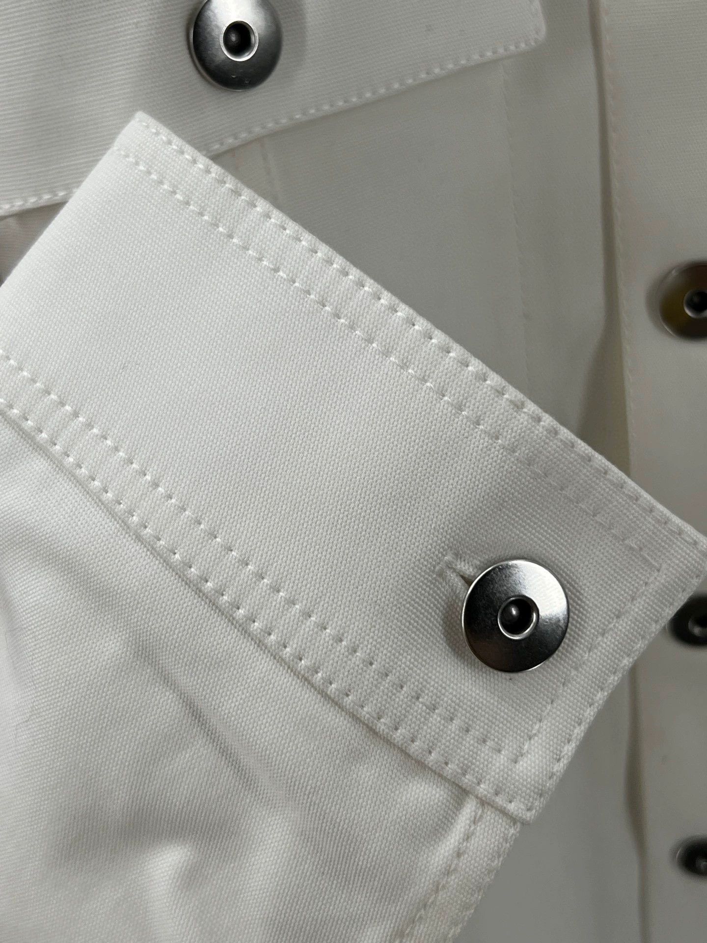 Bottega Veneta bottega veneta white cotton jacket for men Size US M / EU 48-50 / 2 - 3 Thumbnail