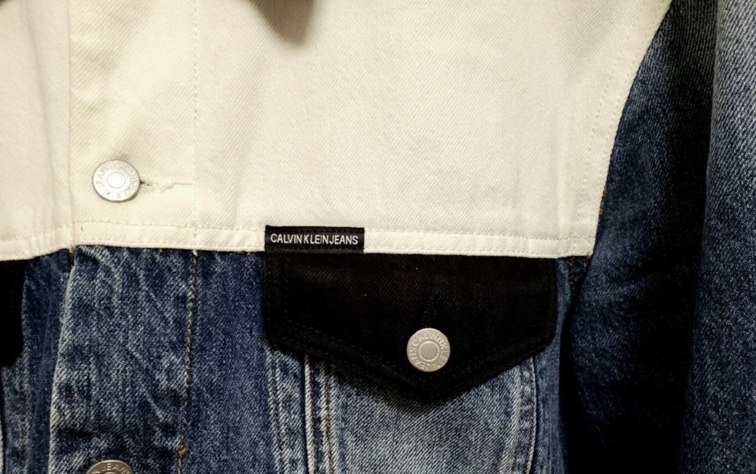 Raf Simons Raf Simons CK Colorblocked Denim Jacket-2505 Size US M / EU 48-50 / 2 - 8 Thumbnail