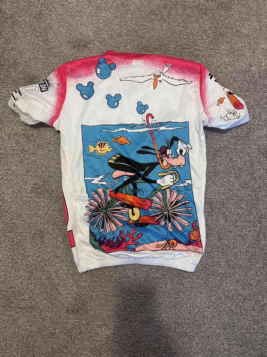 Disney Vintage Disney Giordana Goofy Cycling Jersey Medium Size US M / EU 48-50 / 2 - 4 Thumbnail