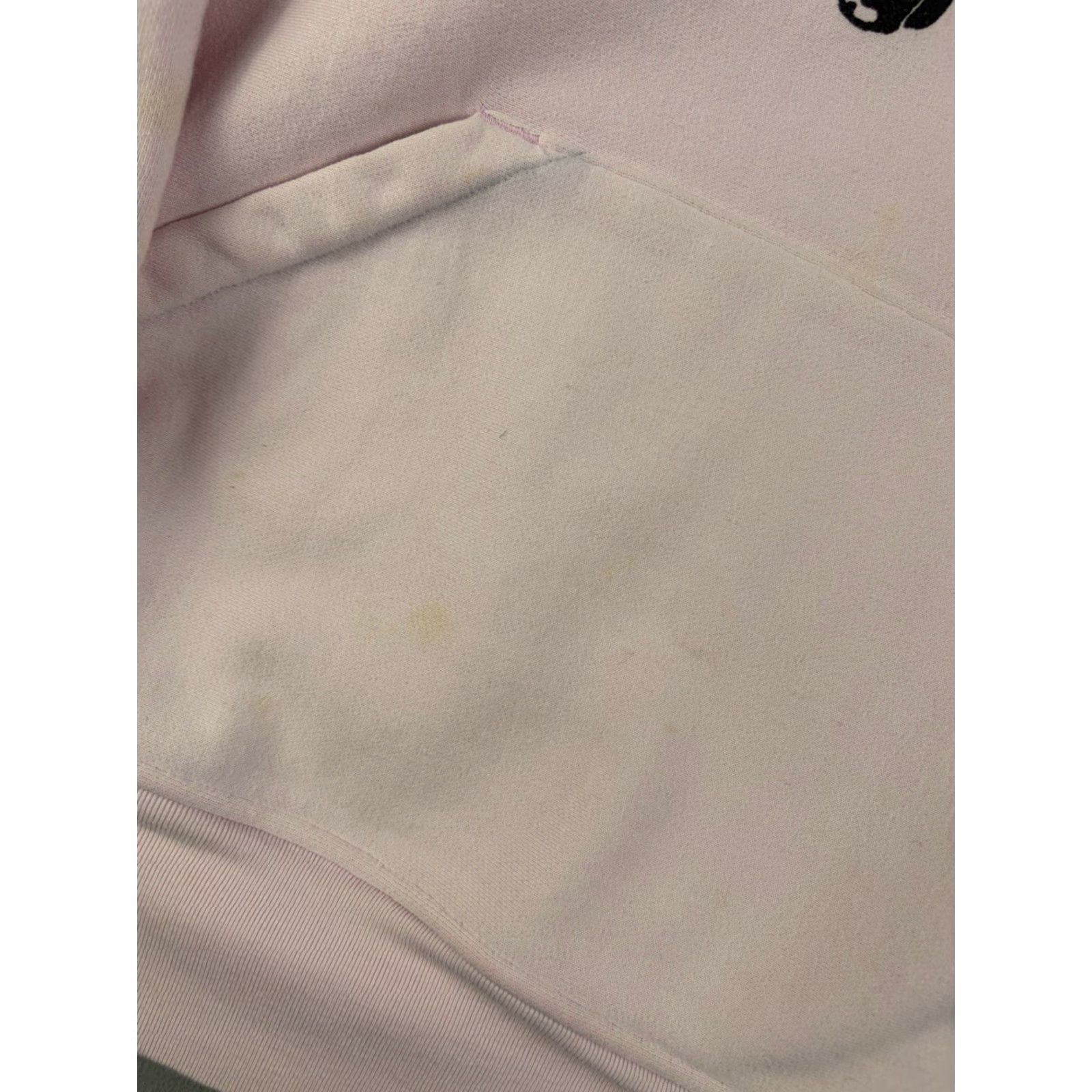 Pinko The Black Dog Hoodie Women M Pink Pullover Crew Neck Cotton Blended Fabric Logo Heavyweight Size M / US 6-8 / IT 42-44 - 3 Thumbnail