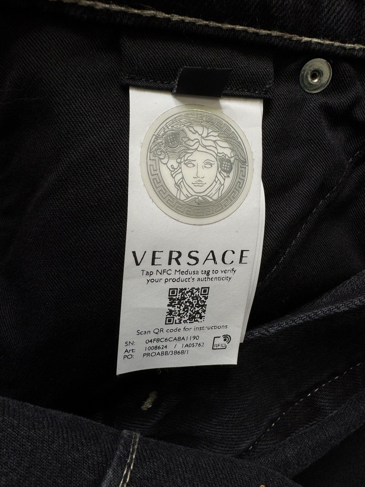 Versace Versace Carpenter Baggy Jeans Size US 33 - 6 Thumbnail