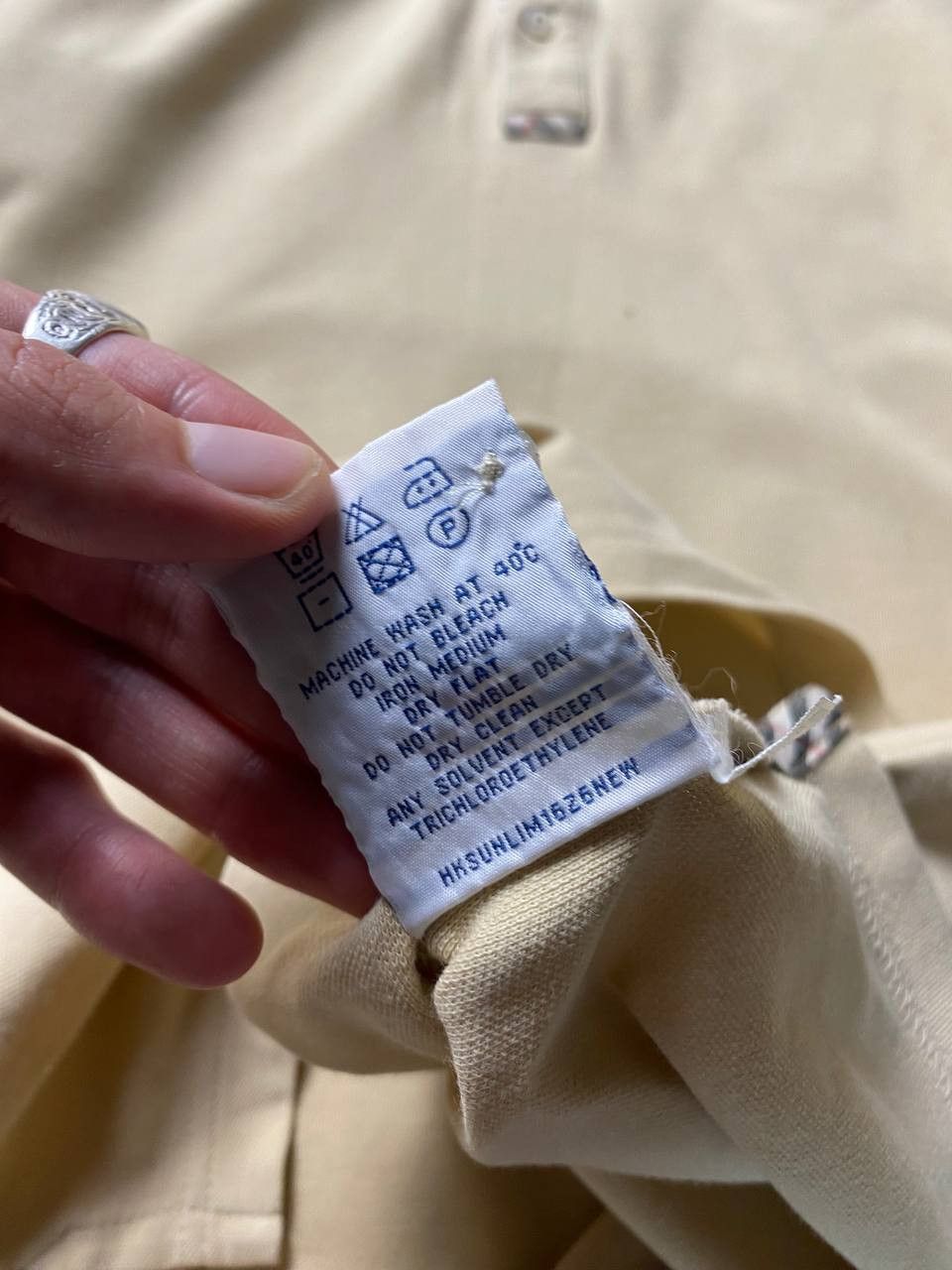 Burberry × Vintage Vintage Burberry Longsleeve Size US XL / EU 56 / 4 - 4 Thumbnail