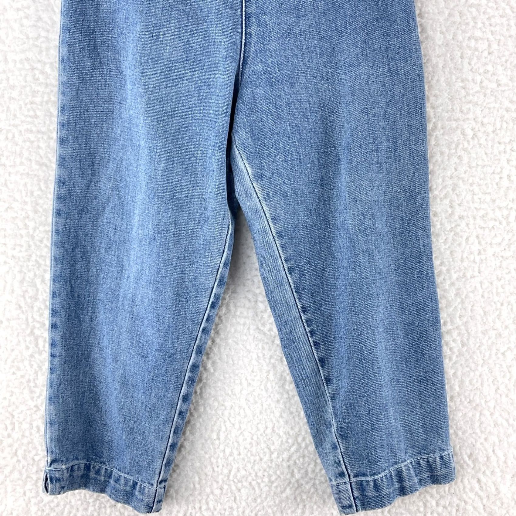 Banana Republic VINTAGE Banana Republic Jeans Womens Size 31 Blue Cropped High-Rise Denim 100% Cotton USA Size 24" / US 00 / IT 34 - 3 Thumbnail