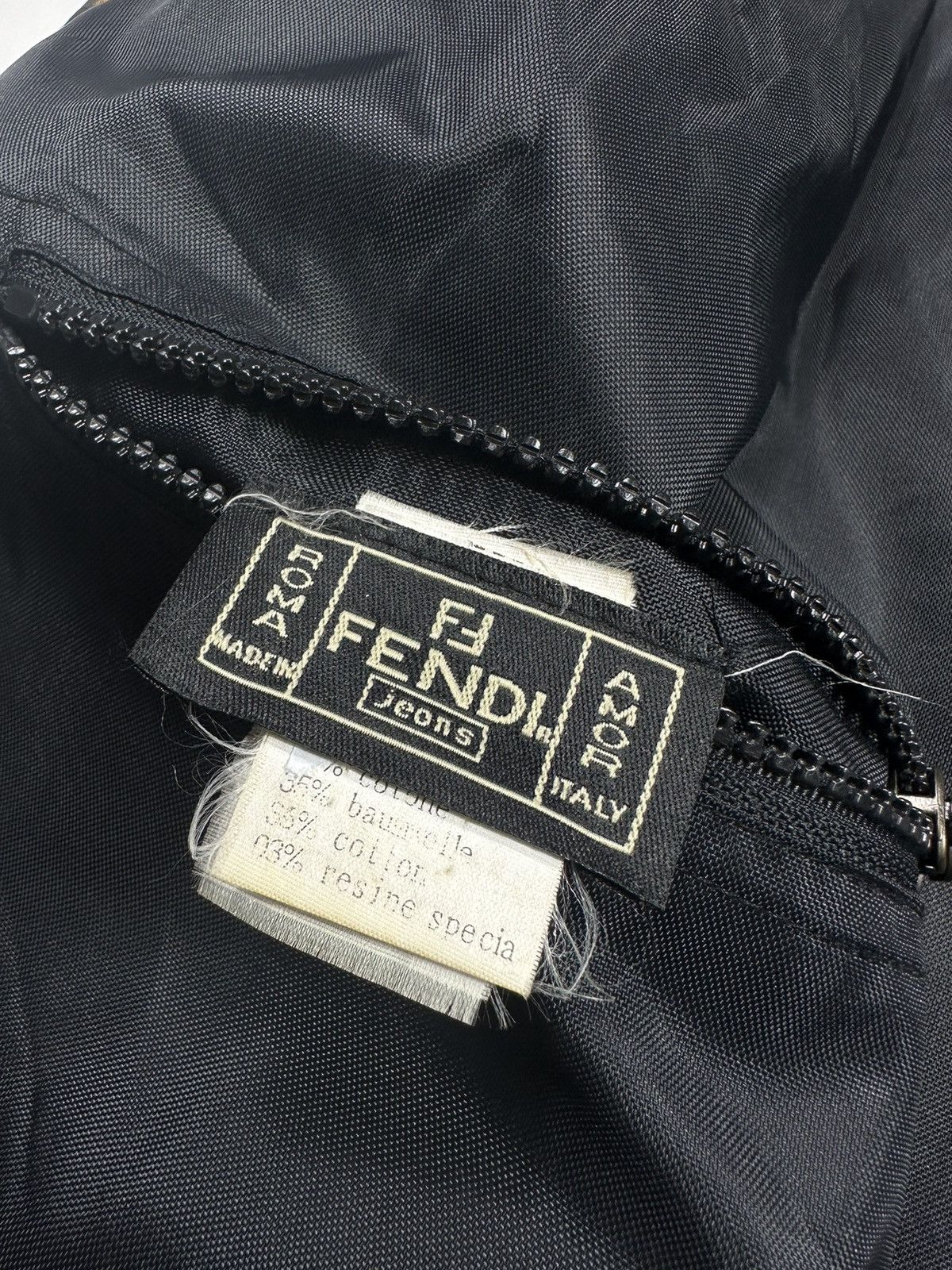 Fendi × Vintage Vintage - FENDI ZUCCA - Reversible Jacket Size US L / EU 52-54 / 3 - 8 Thumbnail