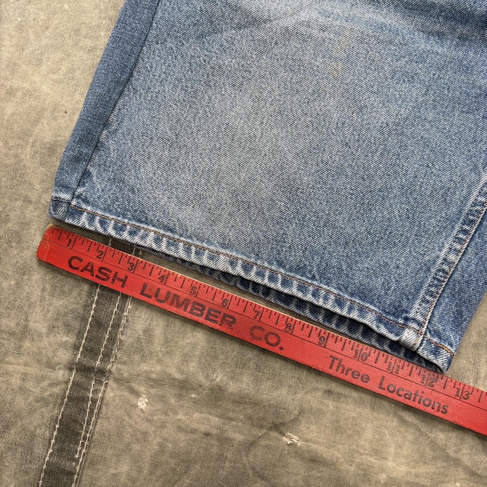 Levi's Vintage Y2K Levi’s Grunge Skater Baggy Denim Shorts Jorts Size US 36 / EU 52 - 5 Thumbnail
