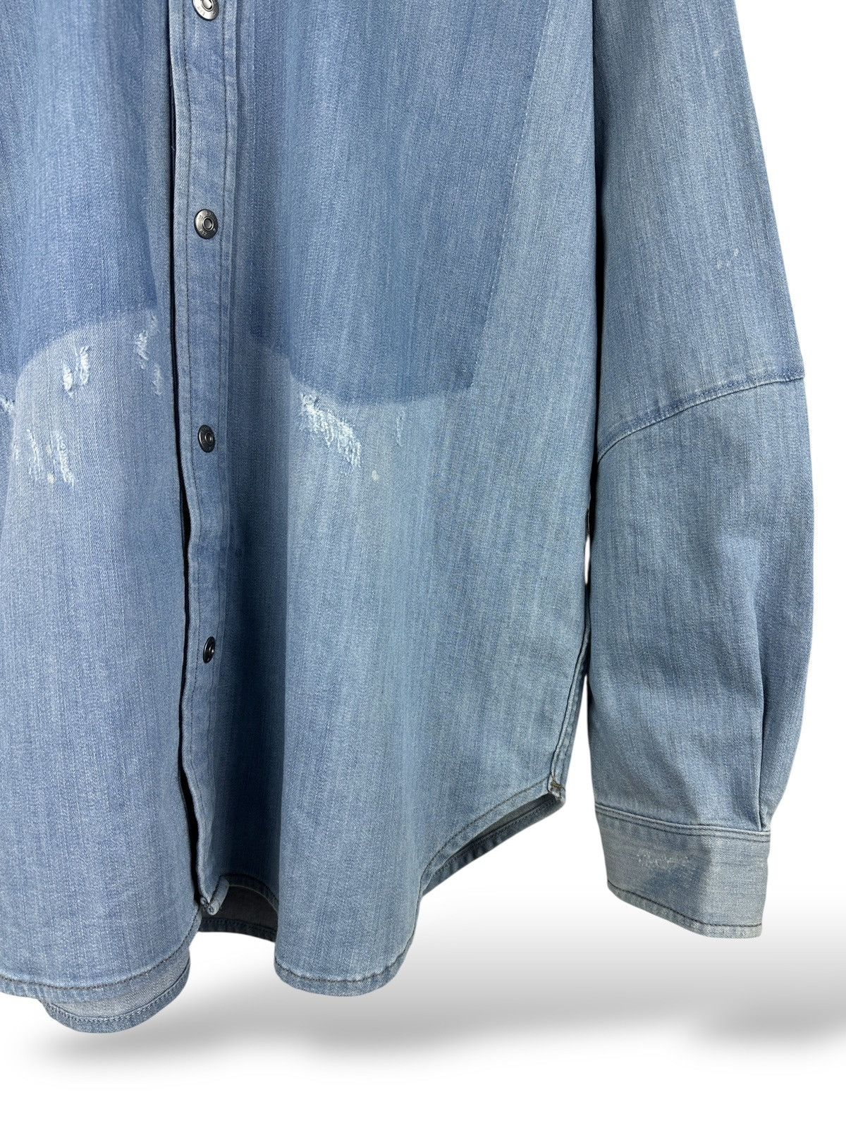G-Star NWT🏷️ G-Star Modern ARC 3D Boyfriend Fit Shirt Long Sleeve Size S / US 4 / IT 40 - 11 Thumbnail