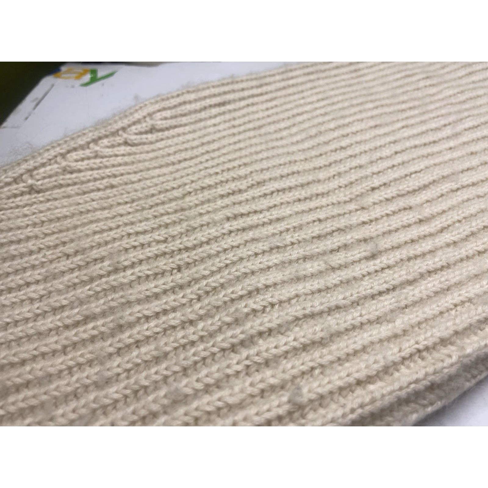 J.Crew J.CREW Sweater Cardigan Womens XL Ivory V-Neck Ribbed Alpaca Blend Knit BX468 Heavy Size XL / US 12-14 / IT 48-50 - 4 Thumbnail