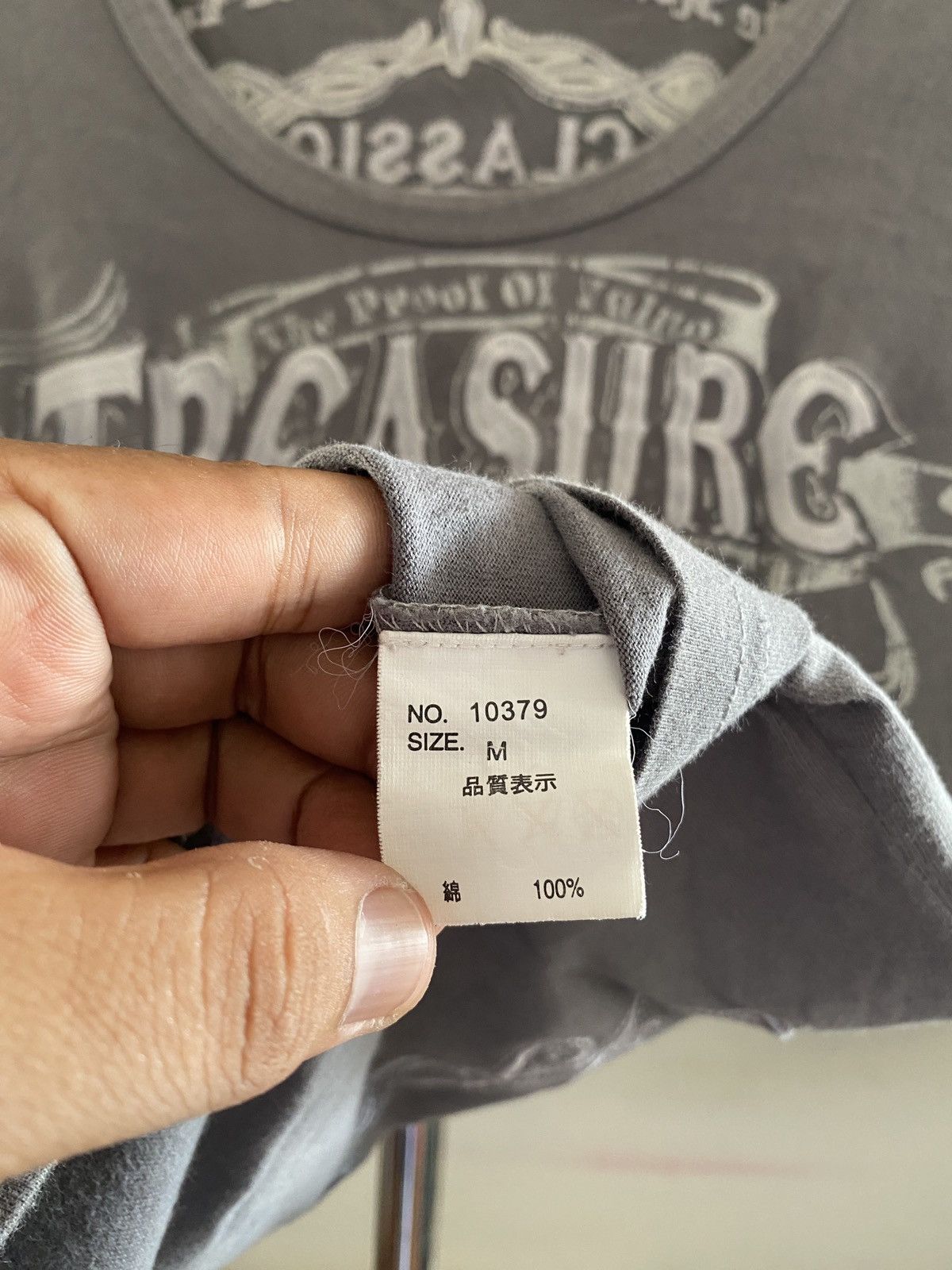 Japanese Brand Japanese Glitz Poem Embroidered LongSleeve Tee Size US M / EU 48-50 / 2 - 10 Thumbnail