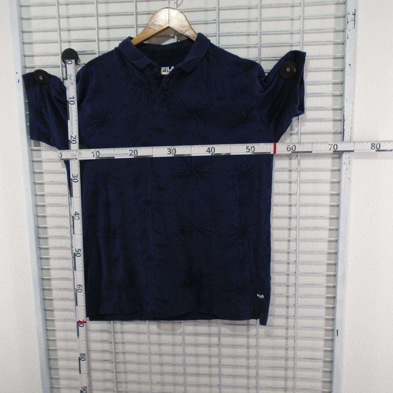 Fila Men's Polo Fila. Blue. L. Used. Good Size US L / EU 52-54 / 3 - 7 Thumbnail