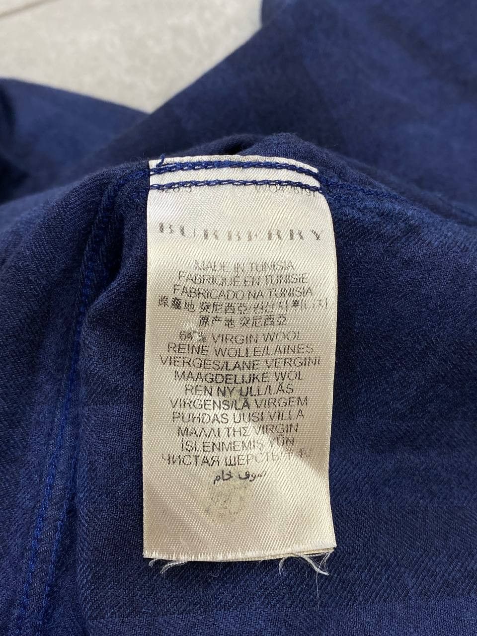Burberry Vintage Burberry London Check Wool Flannel Shirt Size US M / EU 48-50 / 2 - 14 Thumbnail