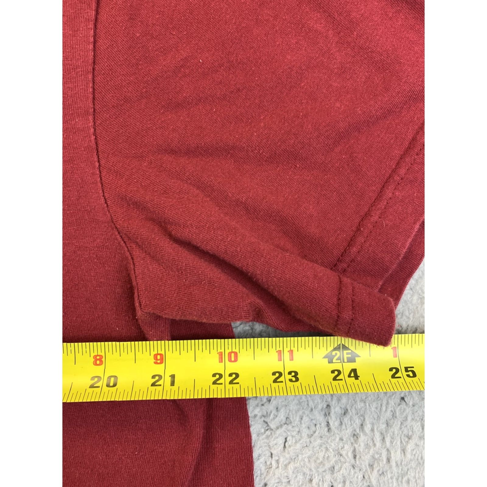 Southpole Vintage Southpole T-Shirt Men’s Size XL Maroon Green White Made In USA / 78-48 Size US XL / EU 56 / 4 - 4 Thumbnail
