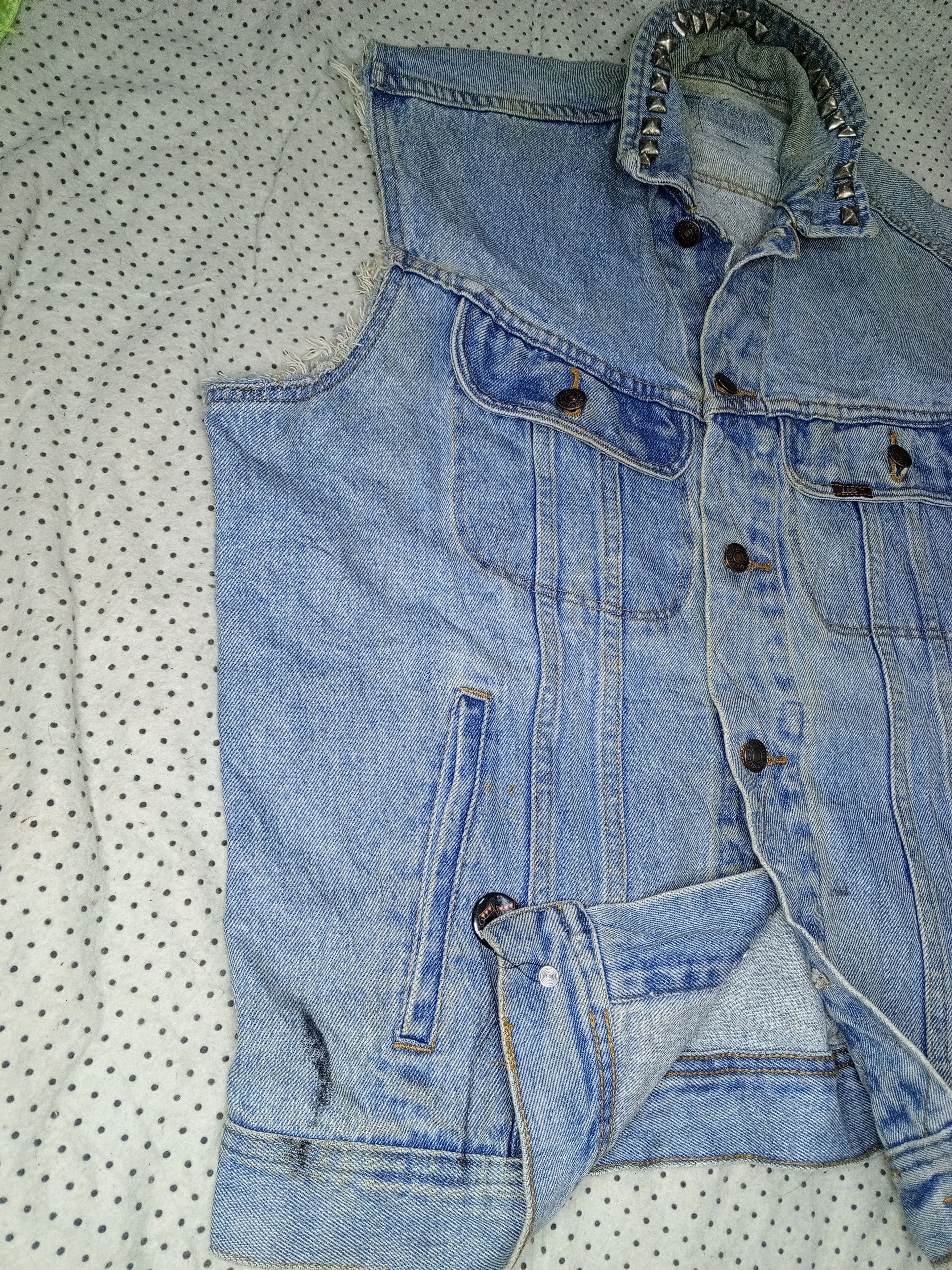 Lee × Misfits × Nirvana Lee denim vest band nirvana rare Size US L / EU 52-54 / 3 - 4 Thumbnail
